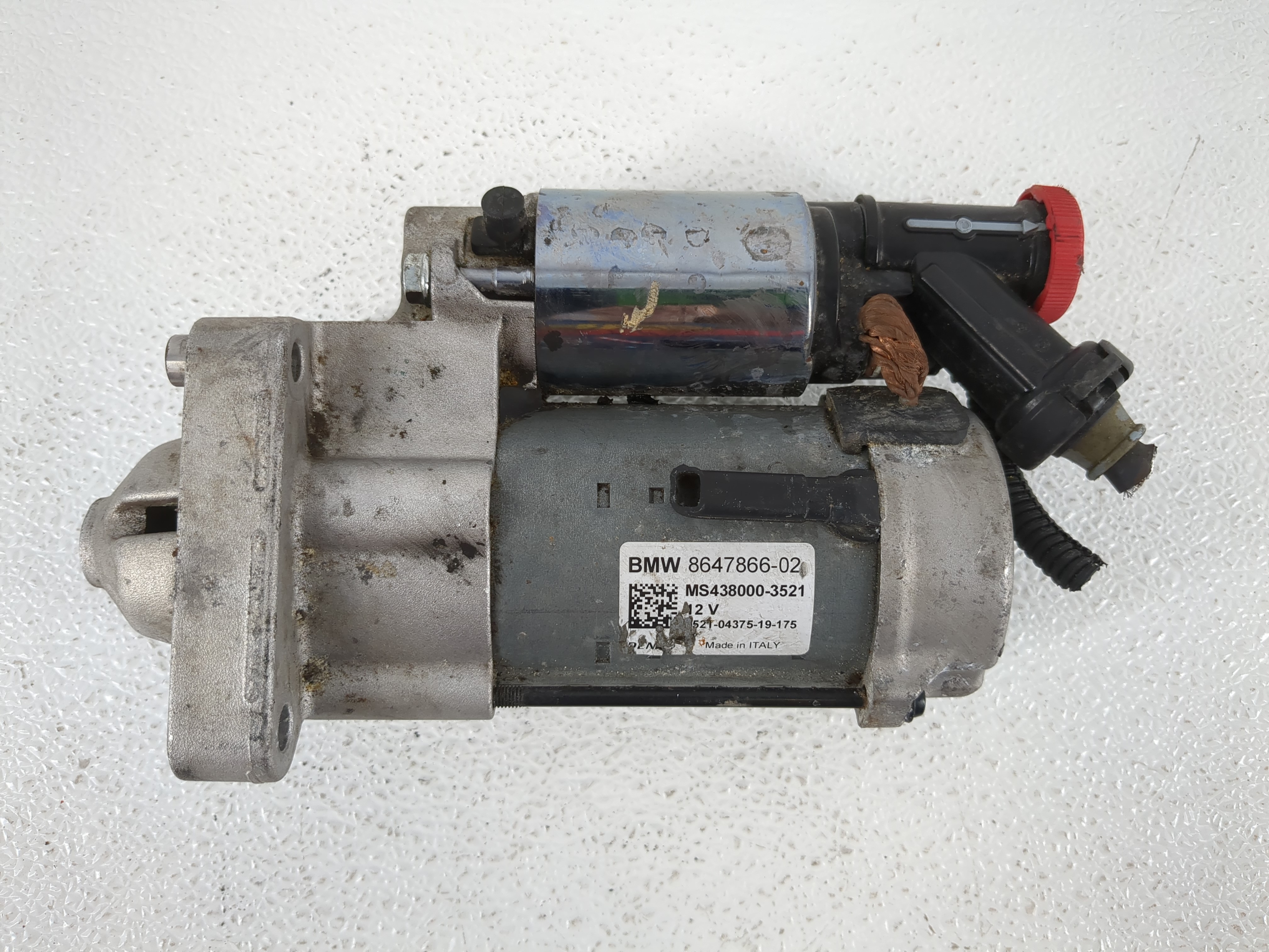 2020 Mini Cooper Car Starter Motor Solenoid Oem 1124528 - Oemusedautoparts1.com