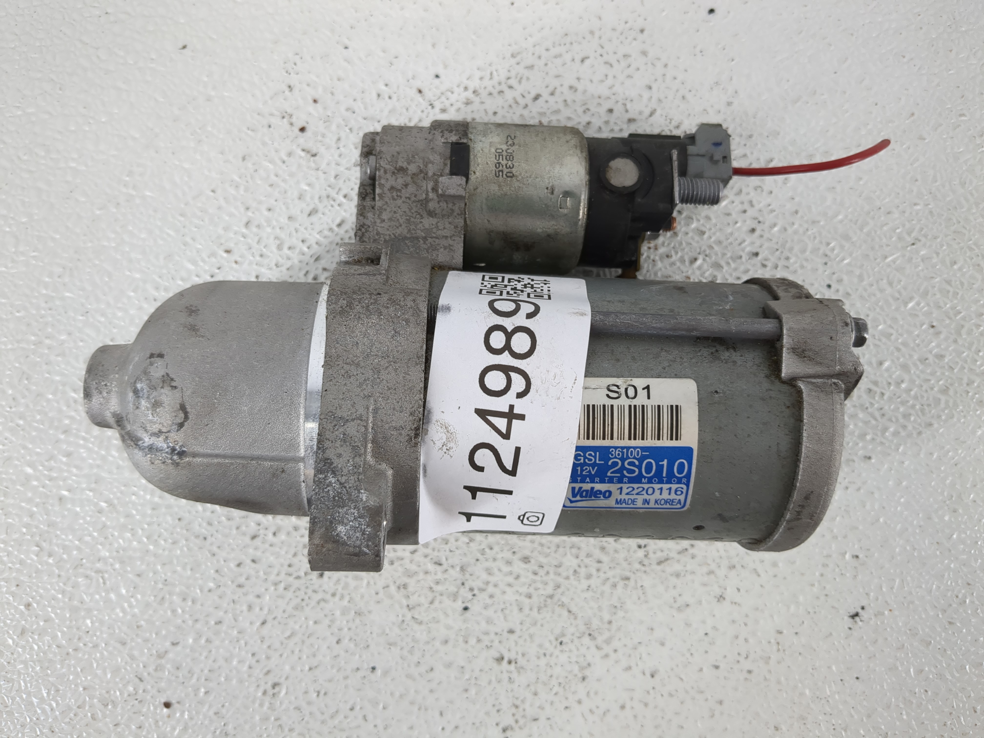 Picture of 2020-2023 Hyundai Sonata Car Starter Motor Solenoid Oem 1124989