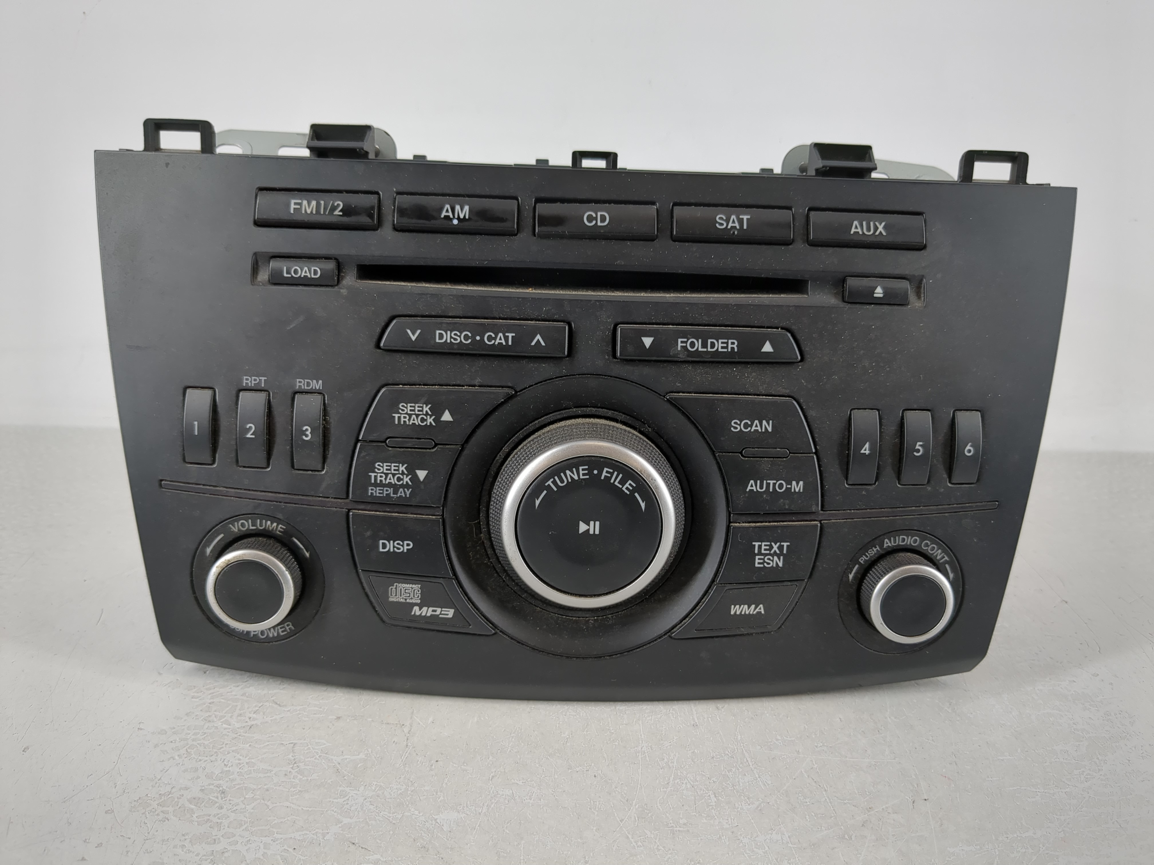 2012-2013 Mazda 3 Am Fm Cd Player Radio Receiver 1125690 - Oemusedautoparts1.com