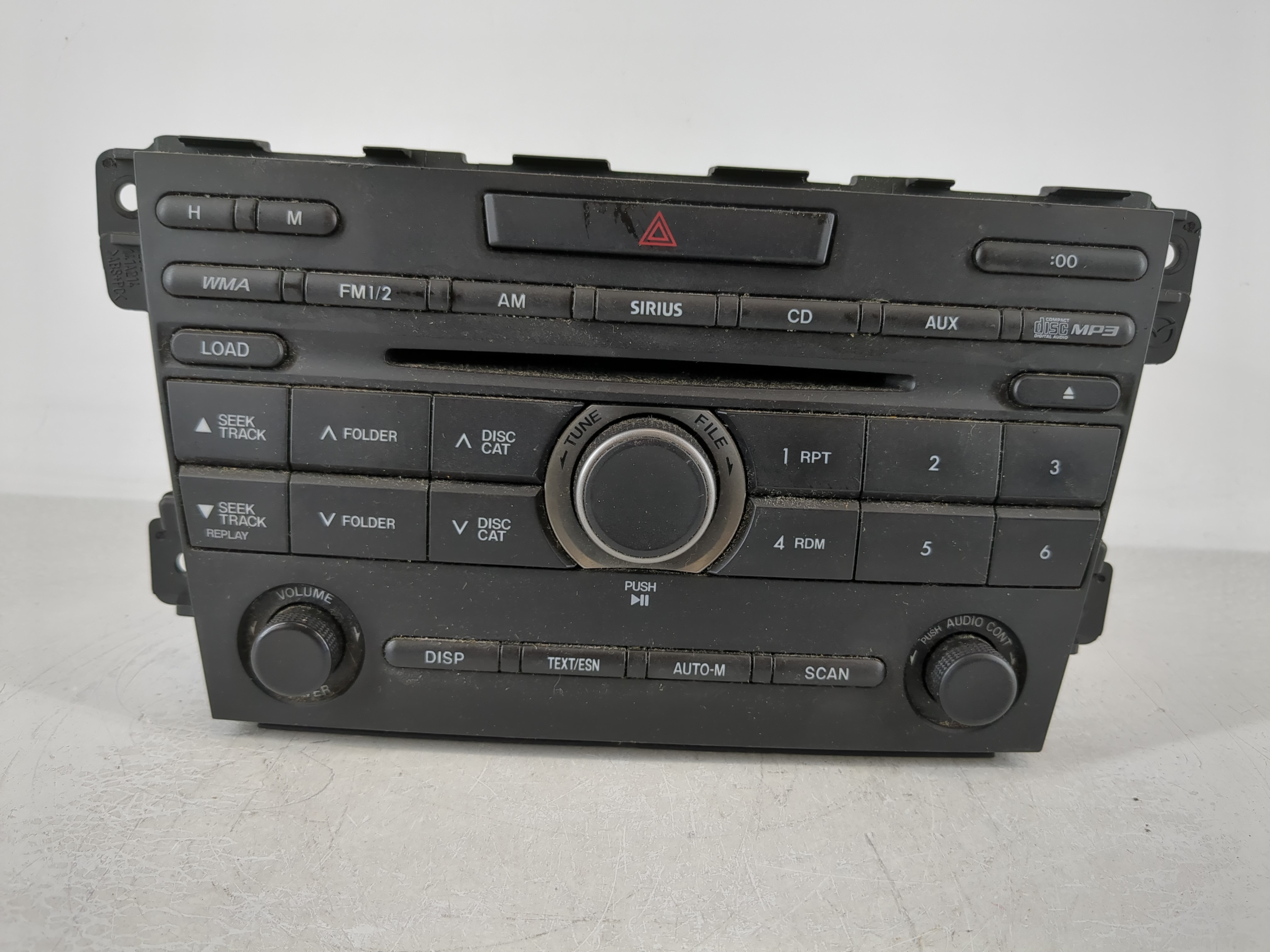2010-2012 Mazda Cx-7 Am Fm Cd Player Radio Receiver 1125707 - Oemusedautoparts1.com