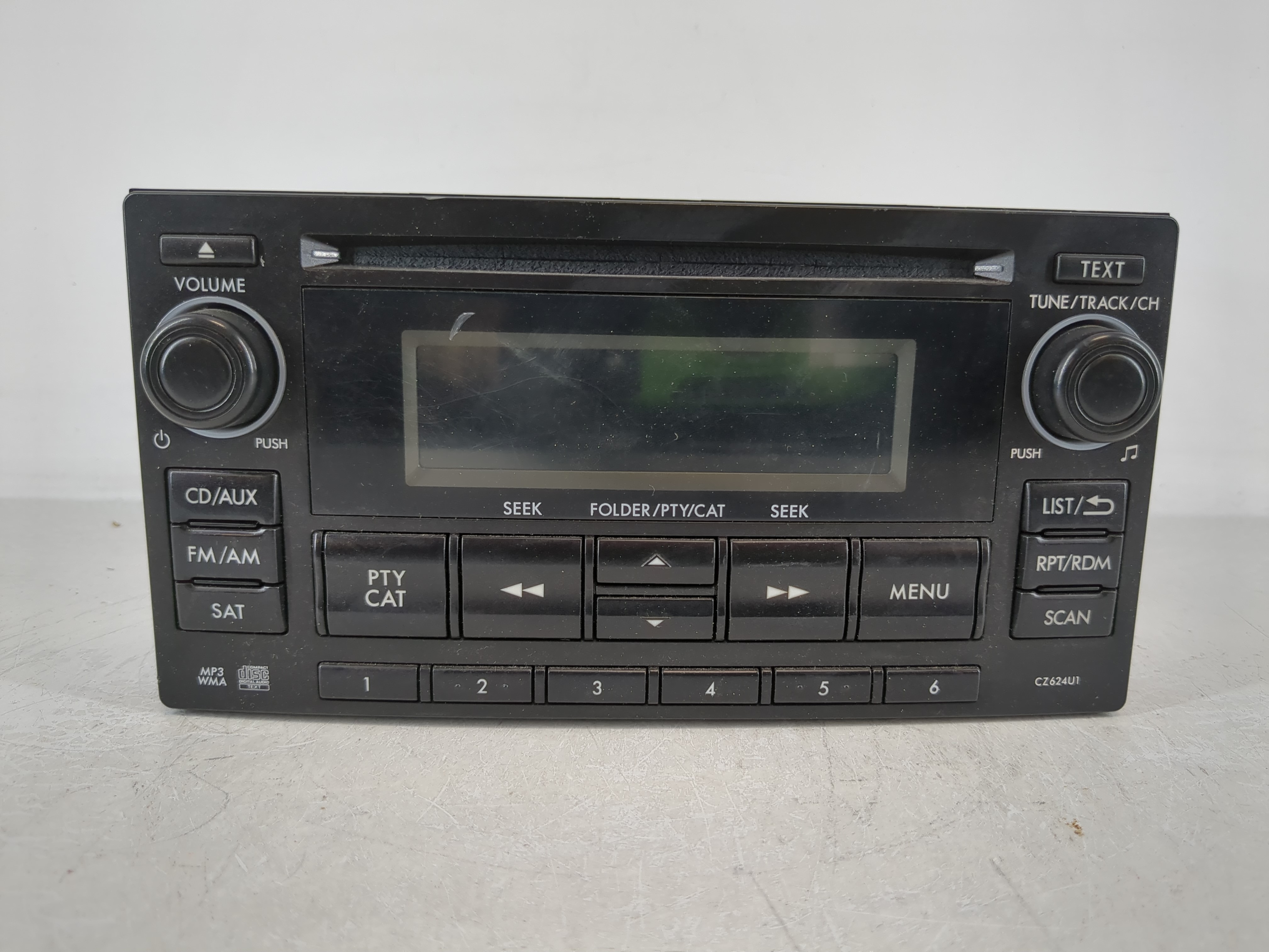 2011-2014 Subaru Impreza Am Fm Cd Player Radio Receiver 1125748 - Oemusedautoparts1.com