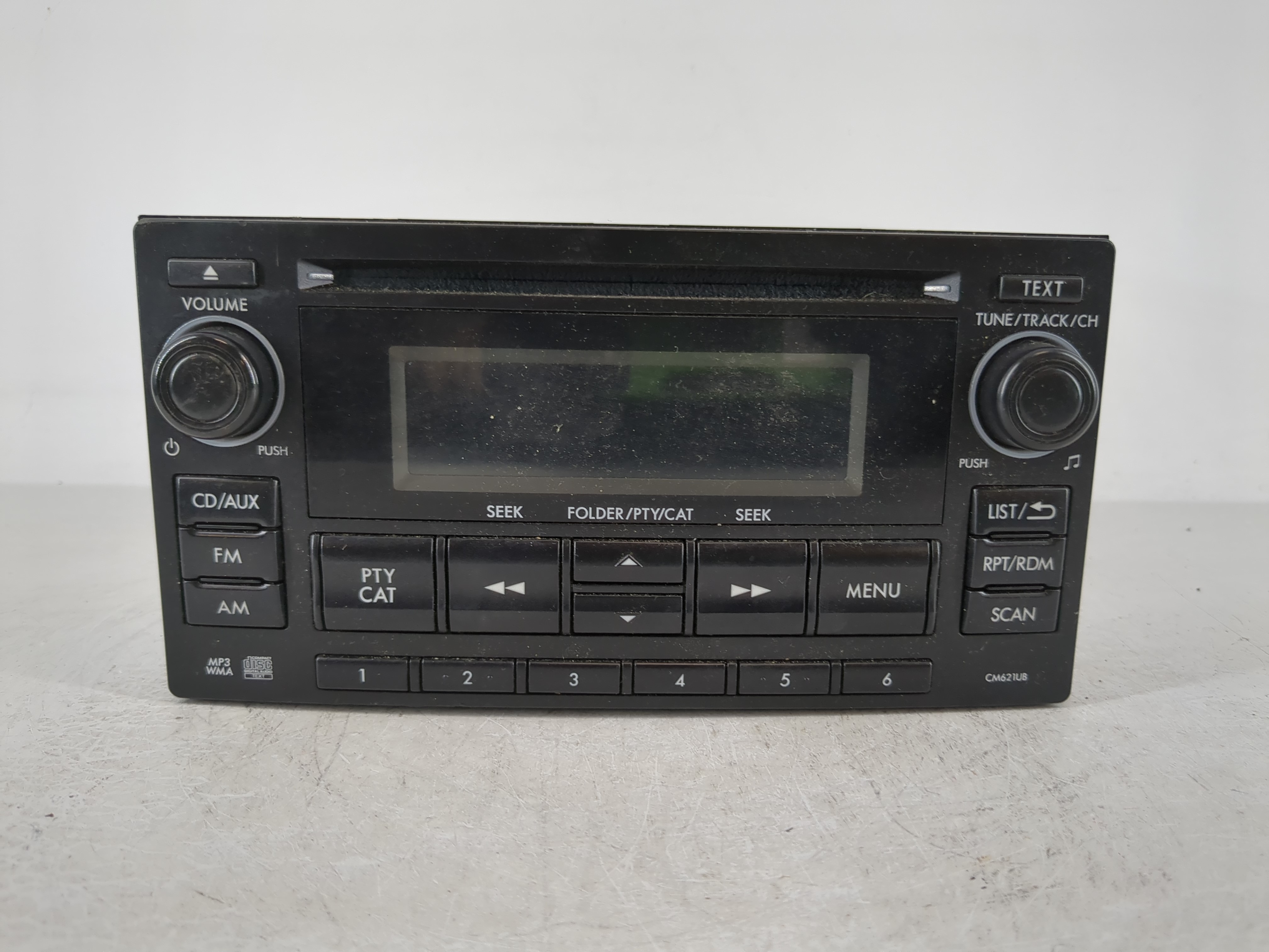 2012-2014 Subaru Impreza Am Fm Cd Player Radio Receiver 1125864 - Oemusedautoparts1.com