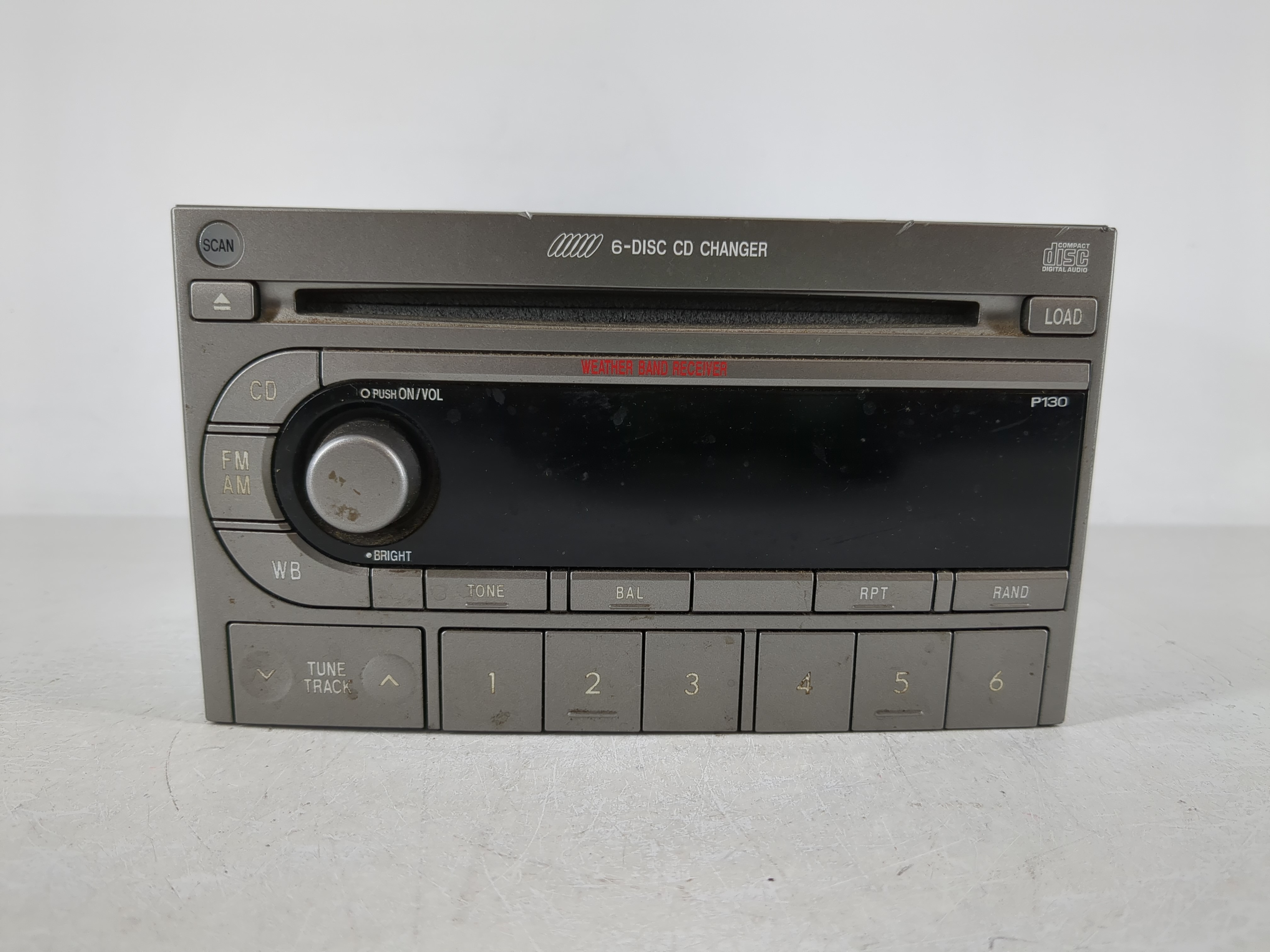 Picture of 2006 Subaru Forester Am Fm Cd Player Radio Receiver 1125883