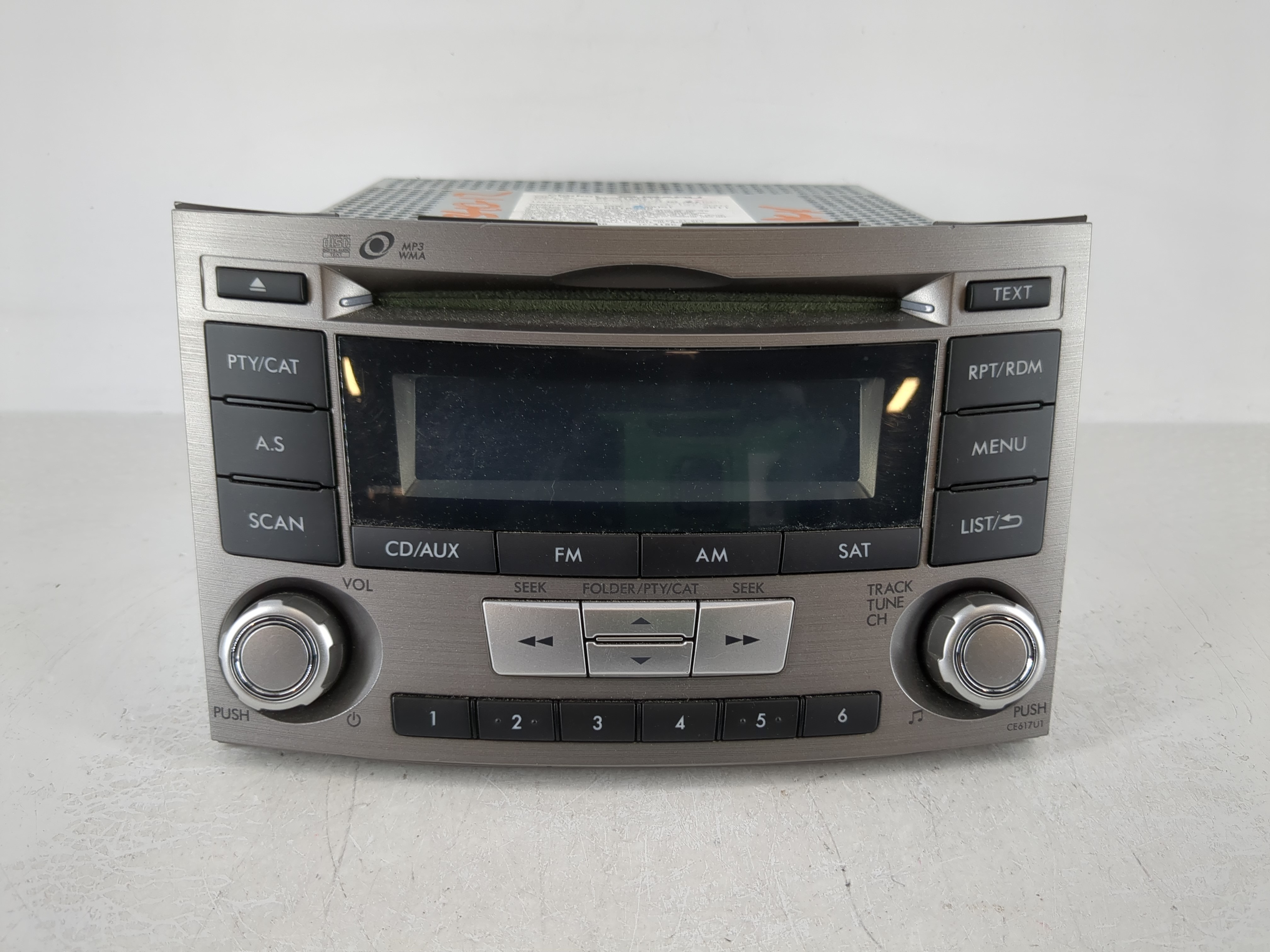 Picture of 2012-2014 Subaru Legacy Am Fm Cd Player Radio Receiver 1125887