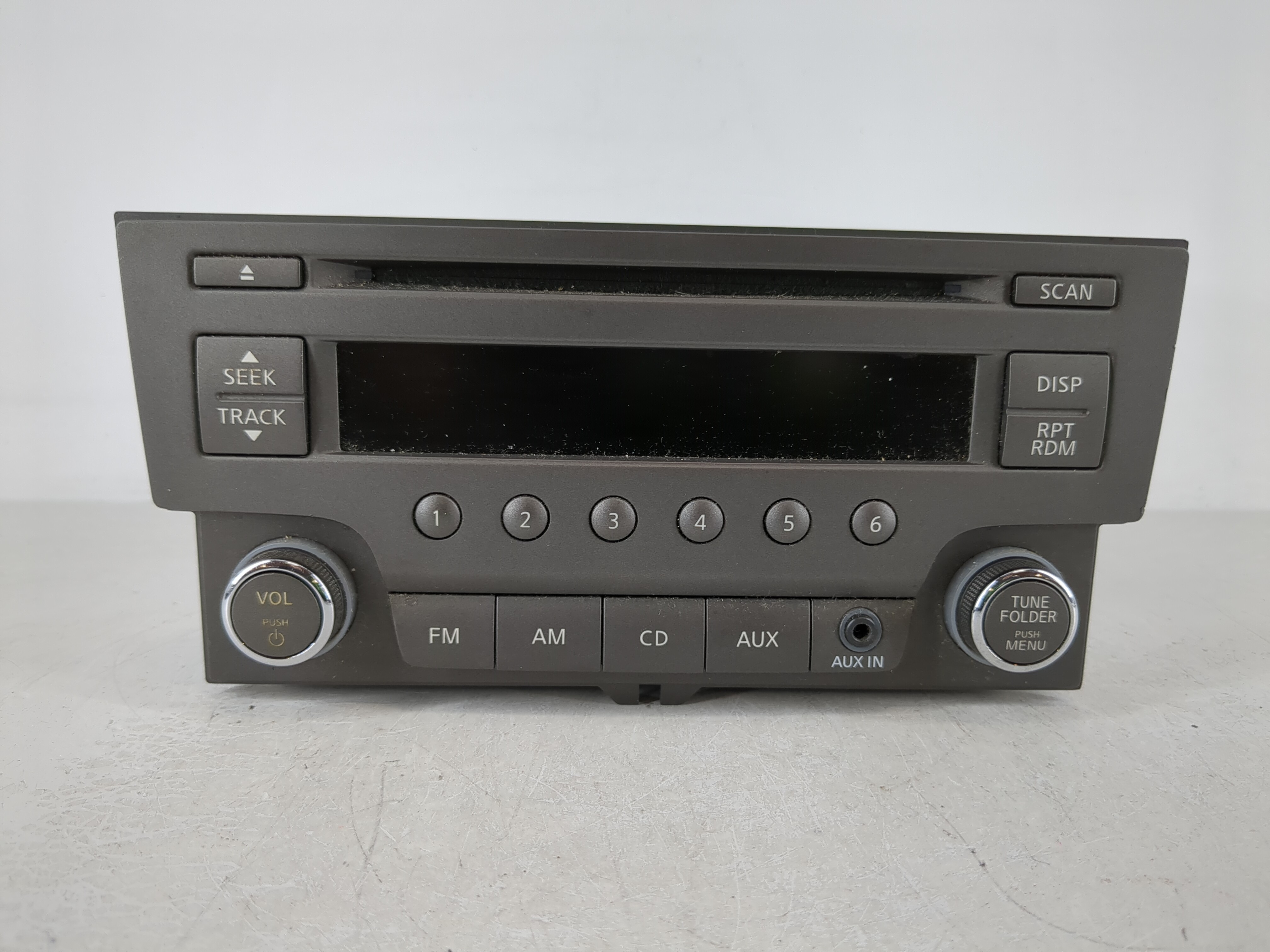 2013-2014 Nissan Sentra Am Fm Cd Player Radio Receiver 1125893 - Oemusedautoparts1.com