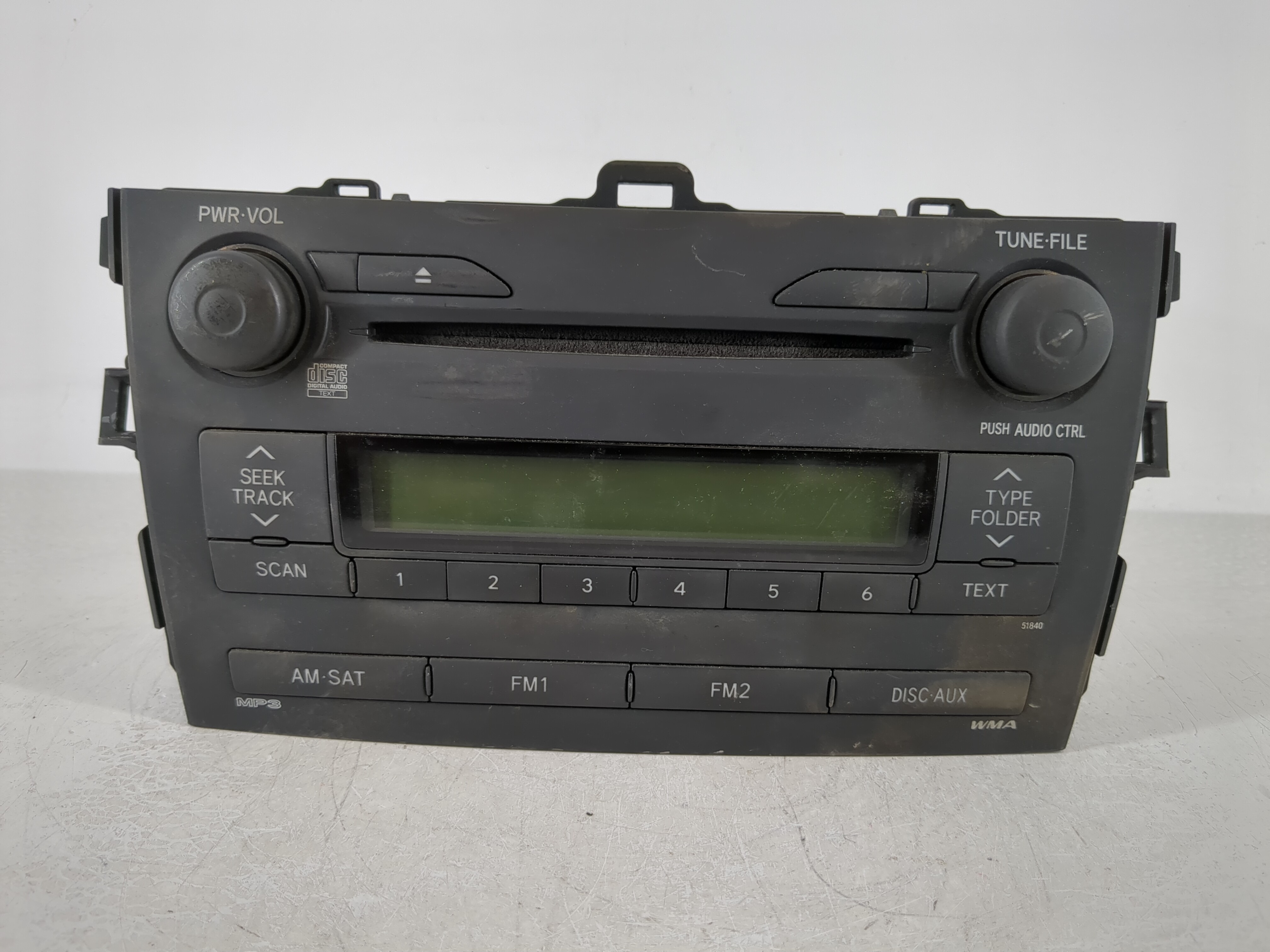 Picture of 2009-2009 Toyota Corolla Am Fm Cd Player Radio Receiver 1125911
