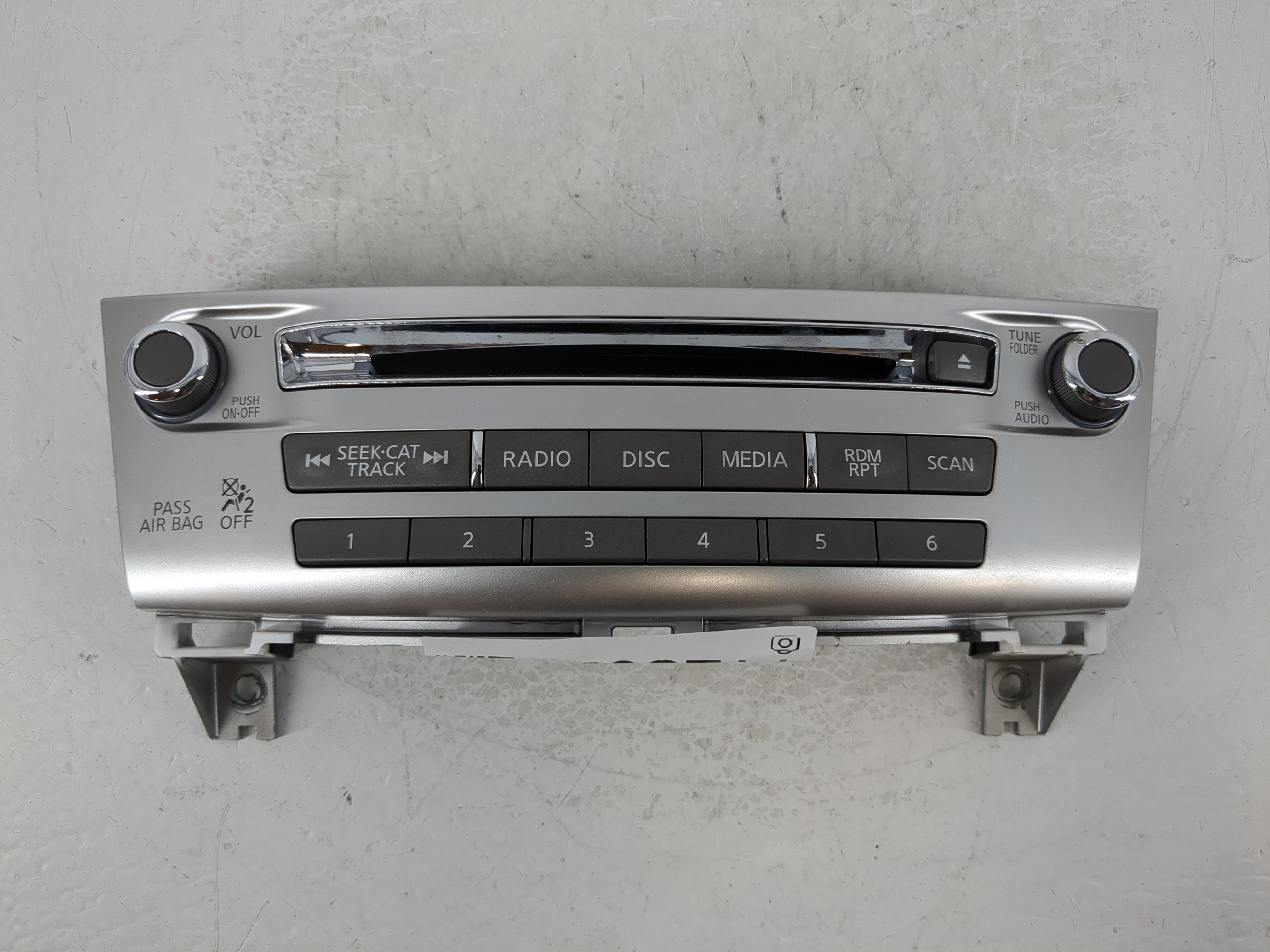Picture of Infiniti Qx60 Am Fm Cd Player Radio Receiver 1125926