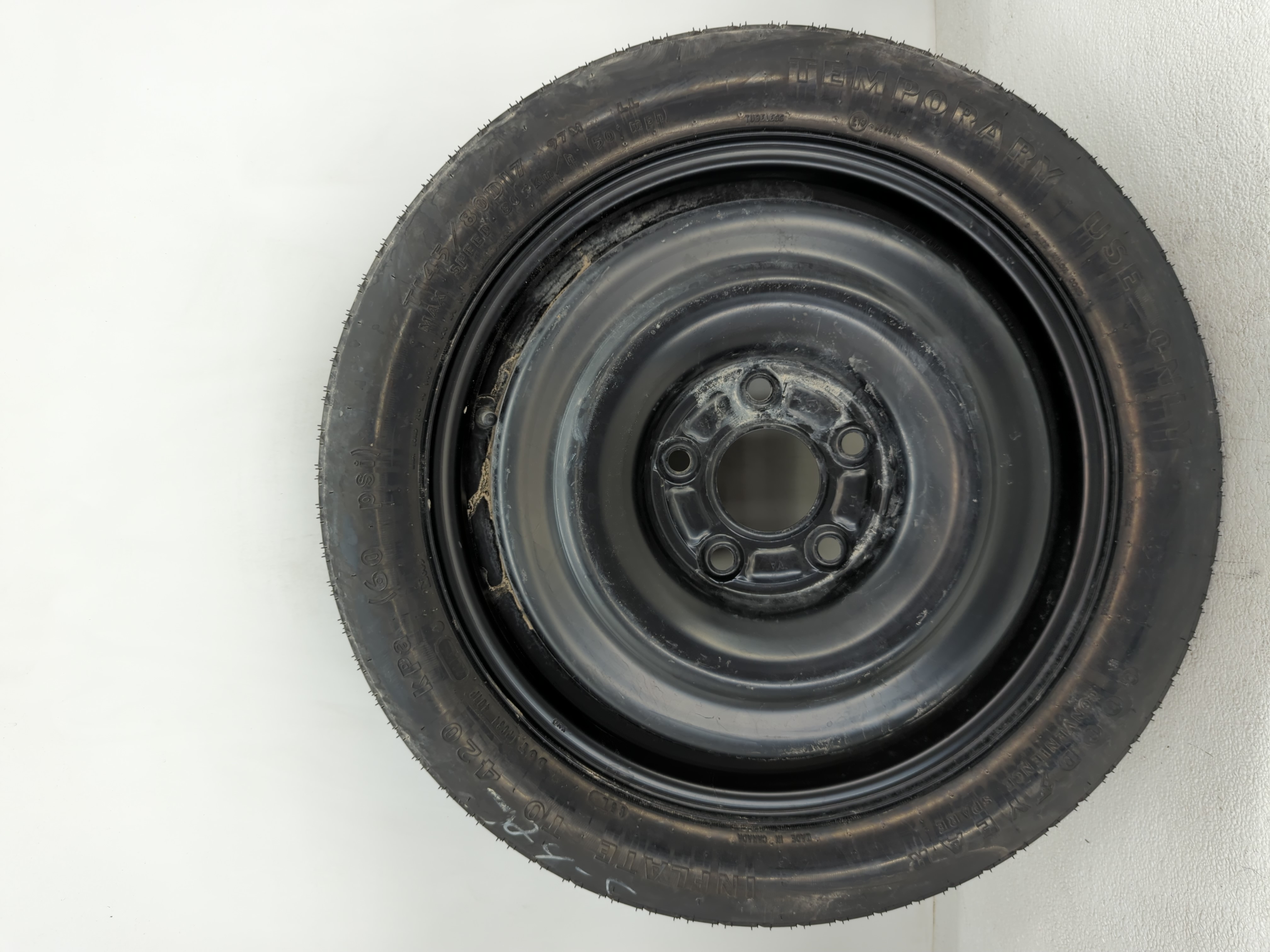 Picture of 2012-2016 Chrysler Town & Country Spare Donut Tire Wheel Rim Oem 1126075