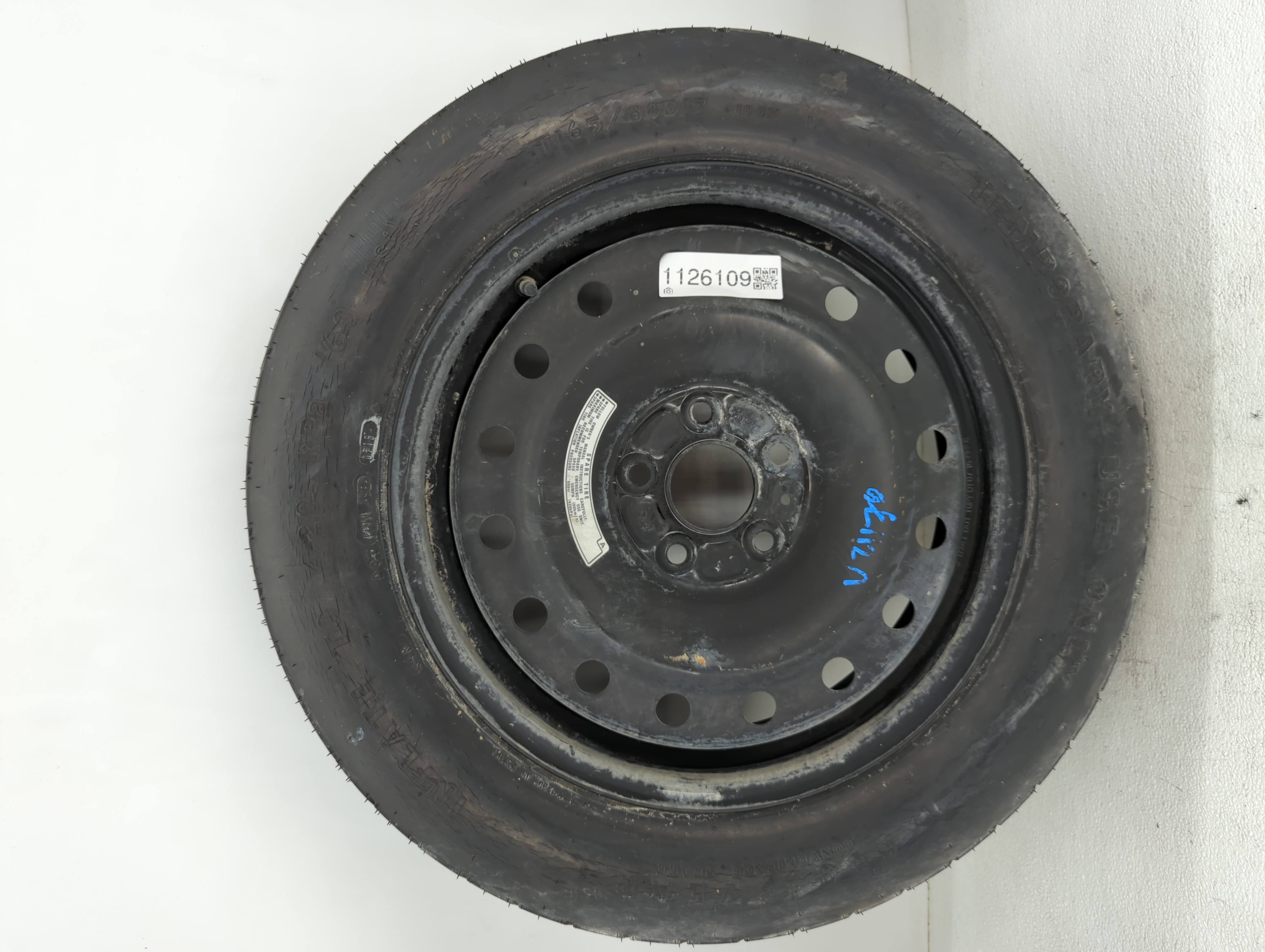 2014-2022 Jeep Cherokee Spare Donut Tire Wheel Rim Oem 1126109 - Oemusedautoparts1.com