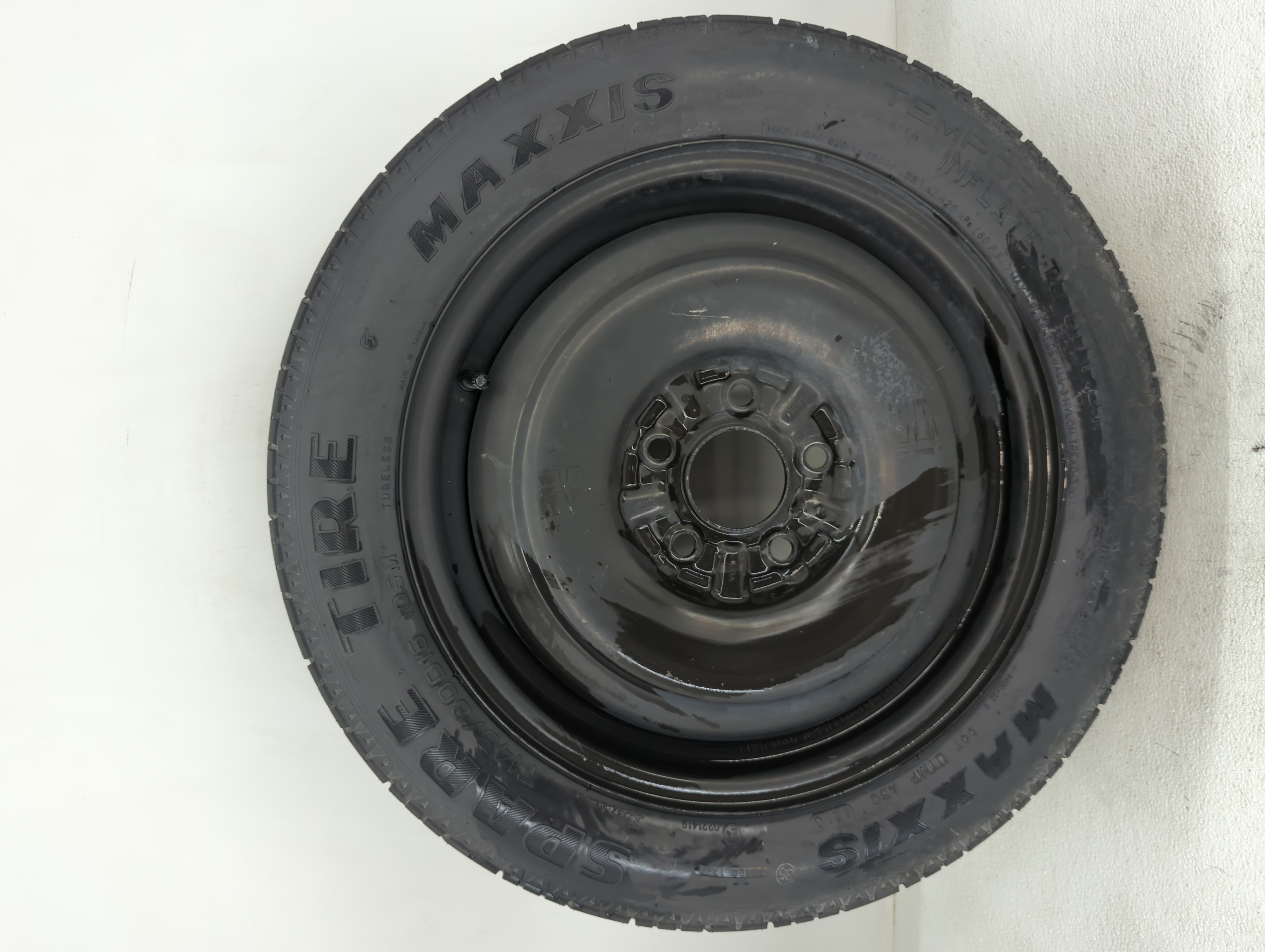 Picture of 2006-2012 Ford Fusion Spare Donut Tire Wheel Rim Oem 1126117