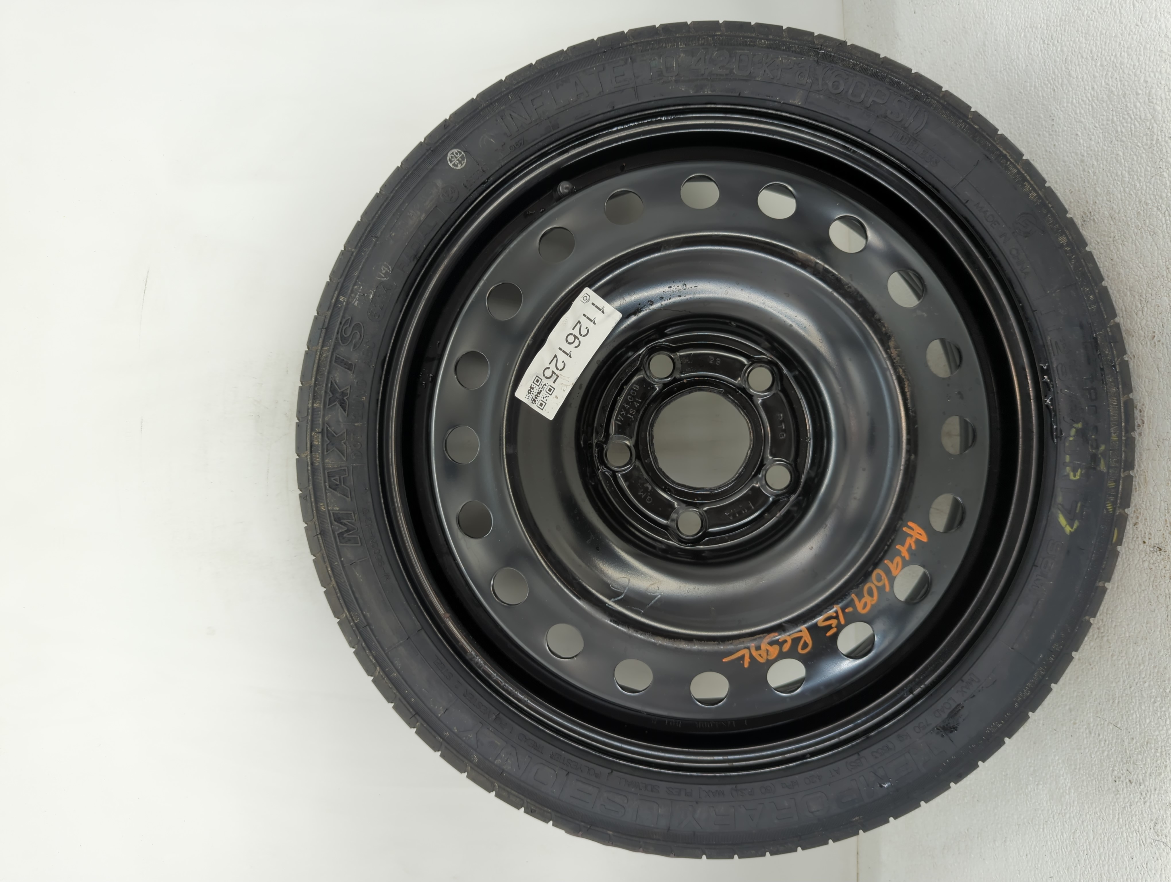 2011-2017 Buick Regal Spare Donut Tire Wheel Rim Oem 1126125 - Oemusedautoparts1.com