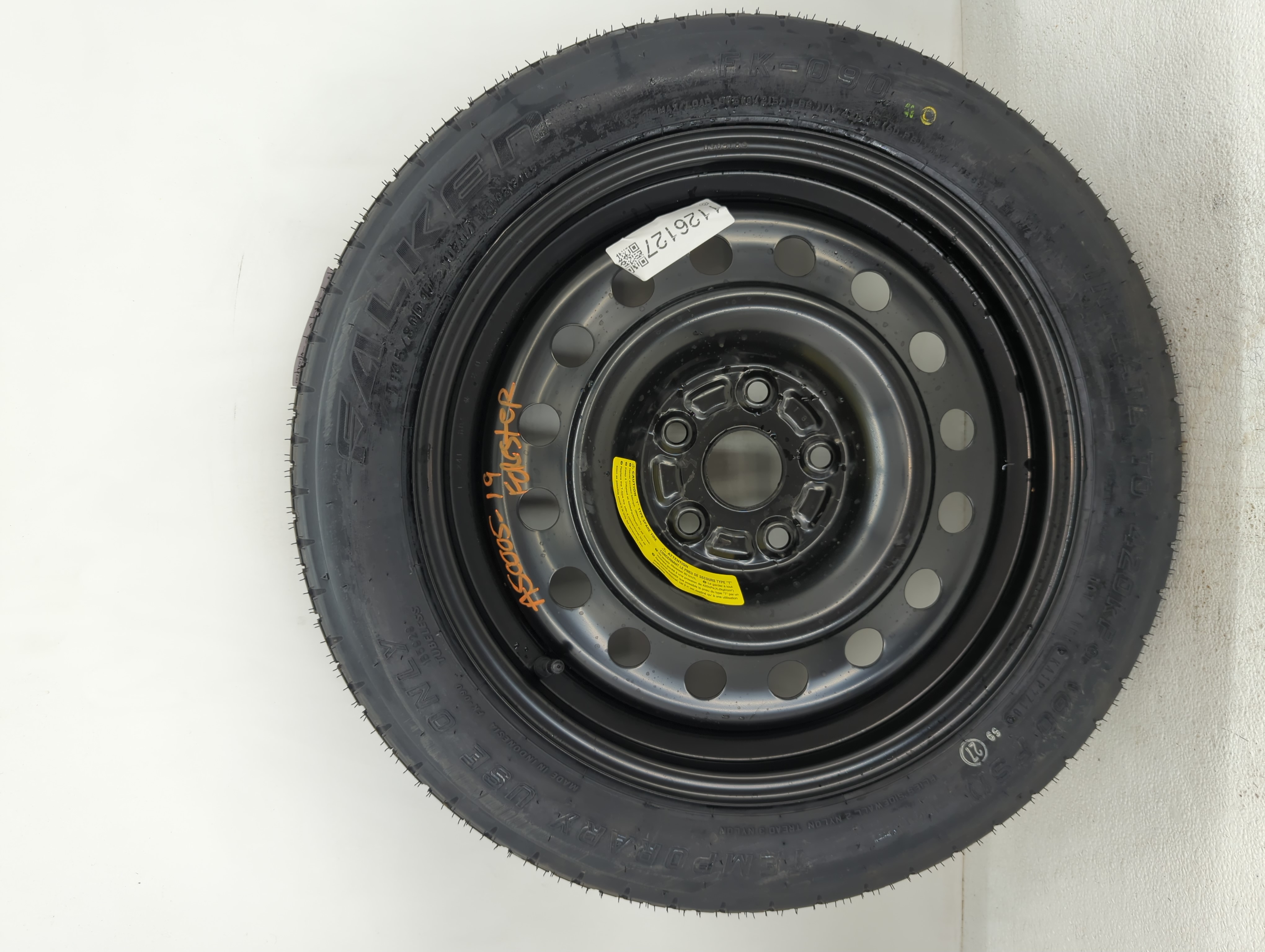 2019-2022 Subaru Forester Spare Donut Tire Wheel Rim Oem 1126127 - Oemusedautoparts1.com