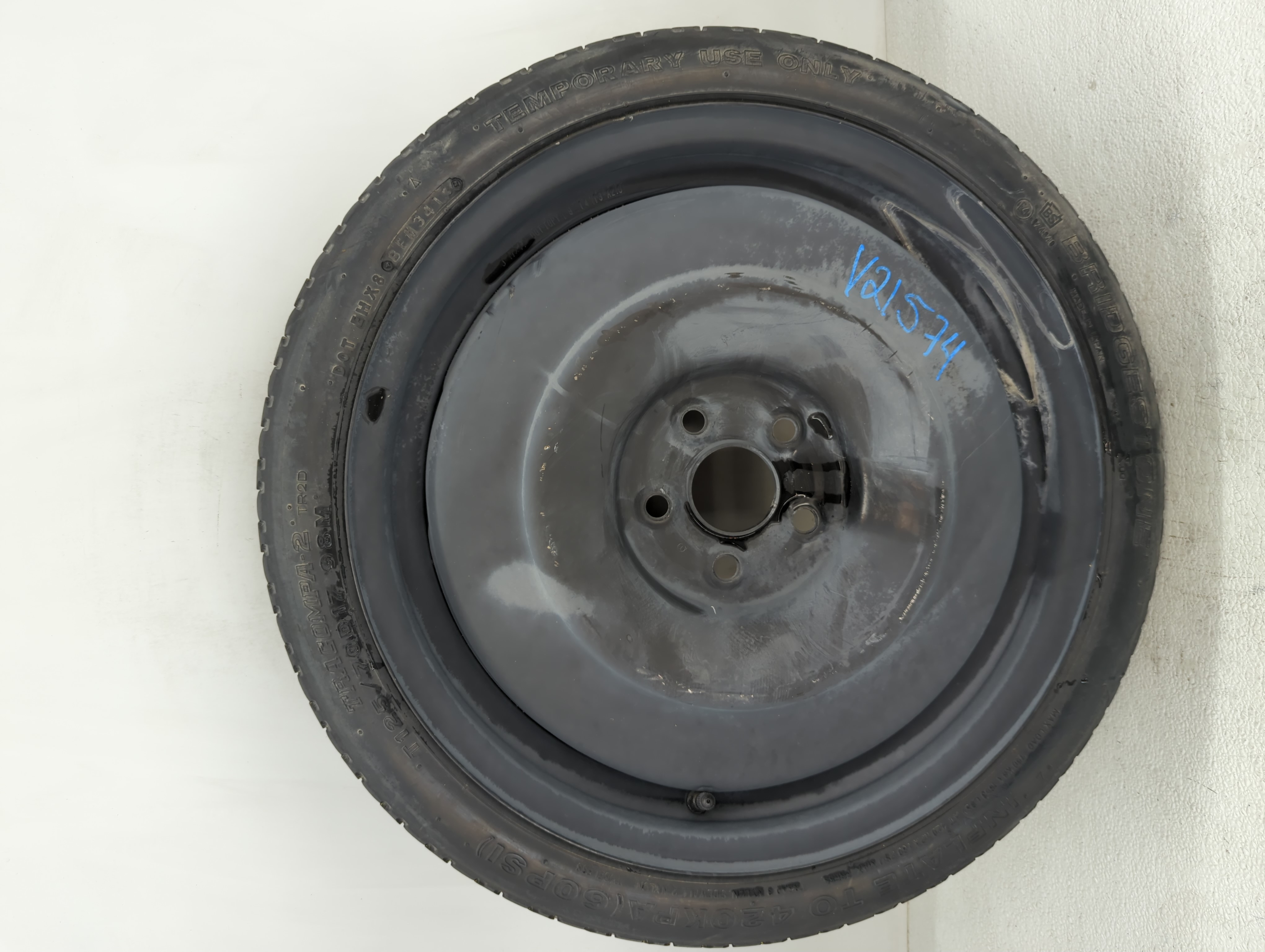 Picture of 2011-2017 Lexus Ct200h Spare Donut Tire Wheel Rim Oem 1126133