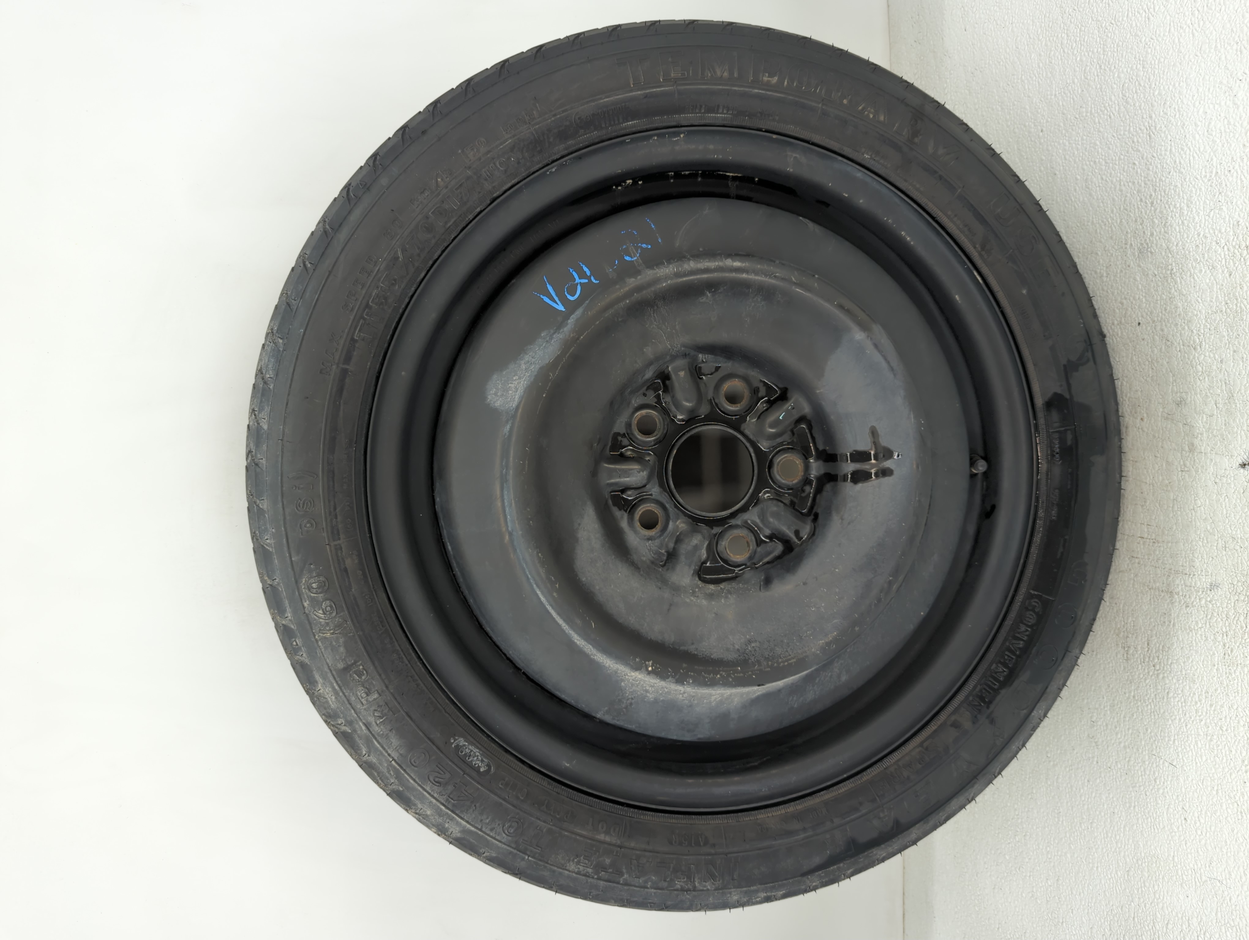 Picture of 2007-2017 Toyota Camry Spare Donut Tire Wheel Rim Oem 1126134