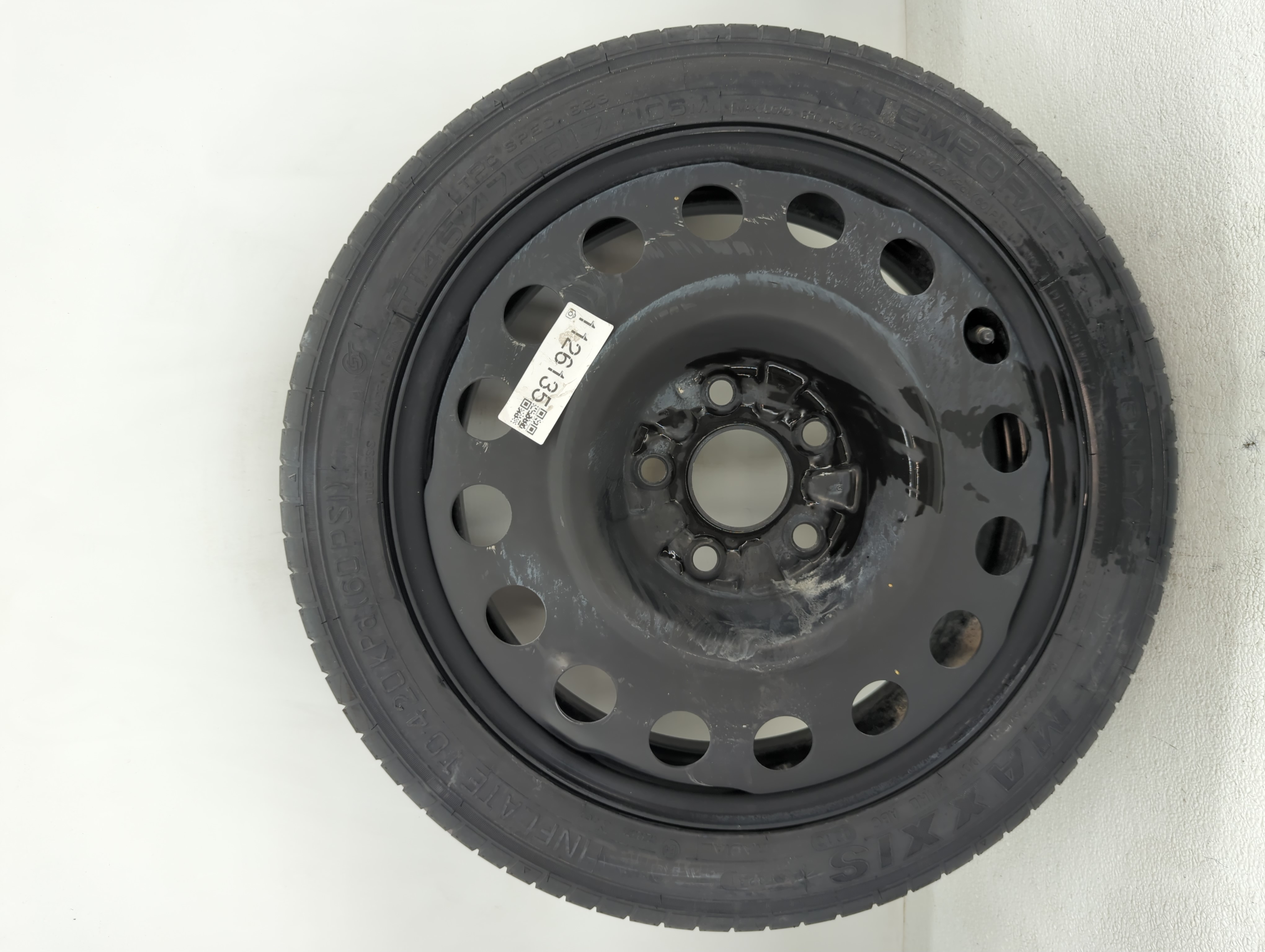 Picture of 2010 Toyota Matrix Spare Donut Tire Wheel Rim Oem 1126135
