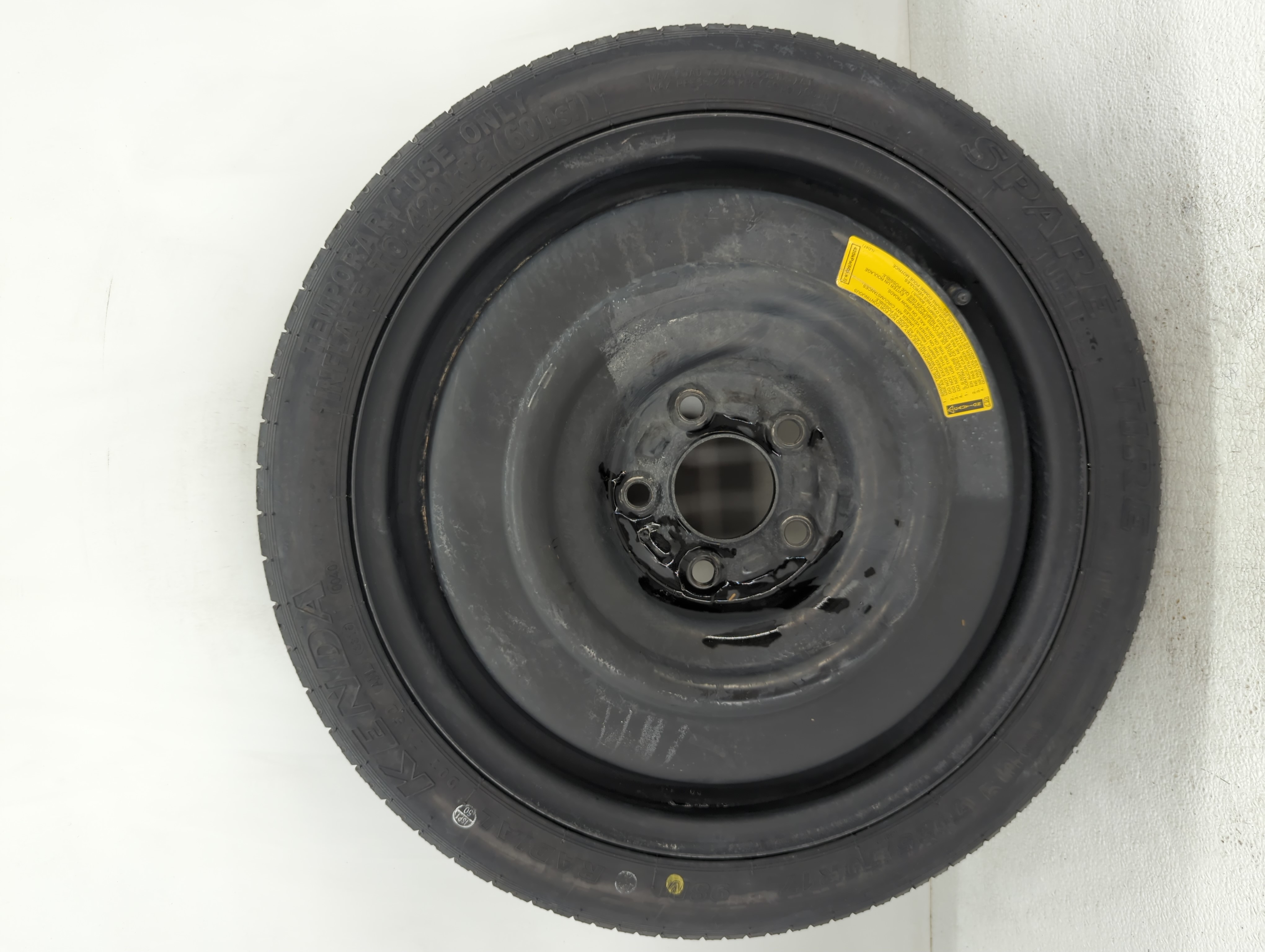 Picture of 2014-2021 Mazda 6 Spare Donut Tire Wheel Rim Oem 1126140