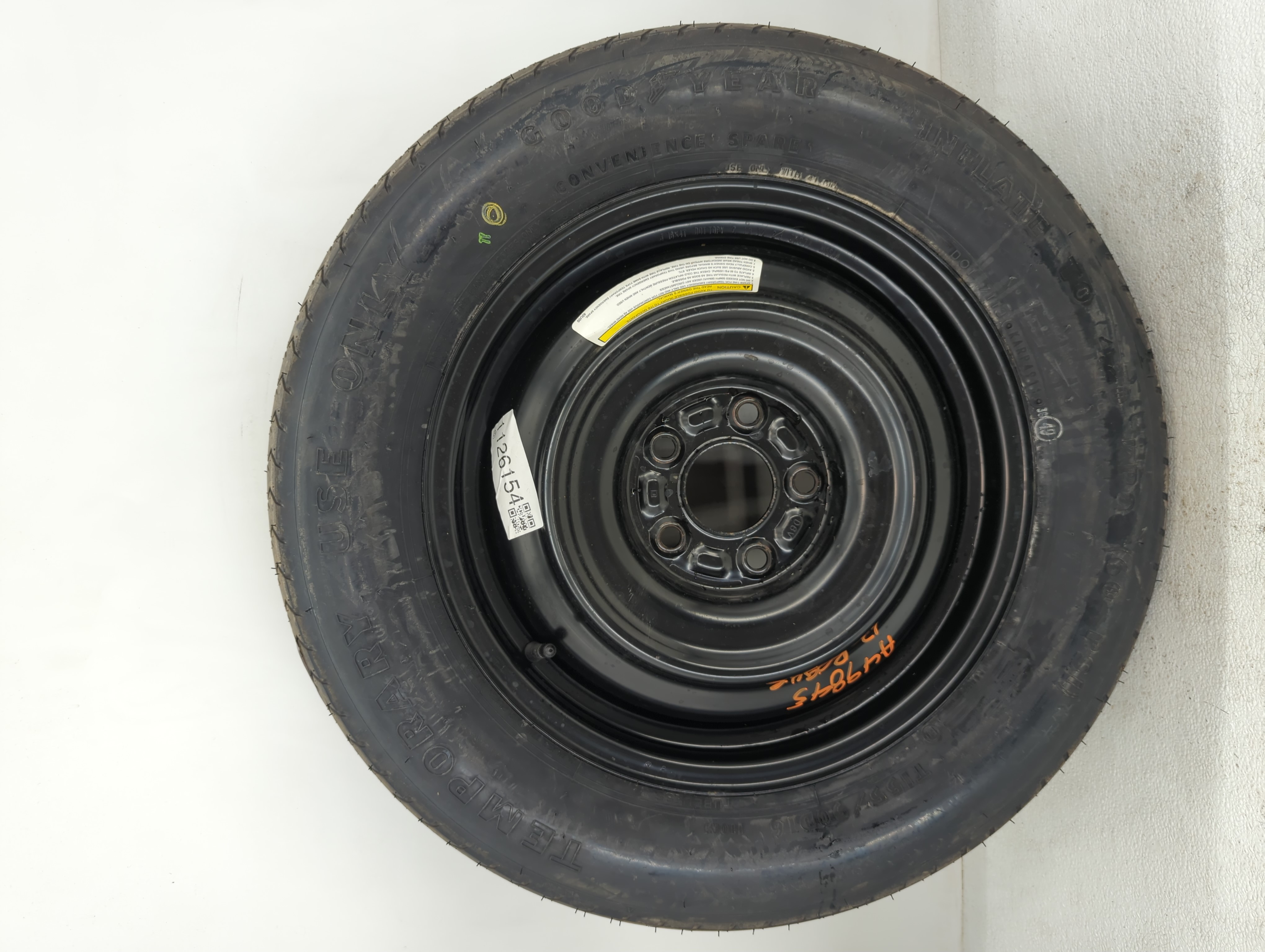 Picture of 2010-2020 Nissan Rogue Spare Donut Tire Wheel Rim Oem 1126154