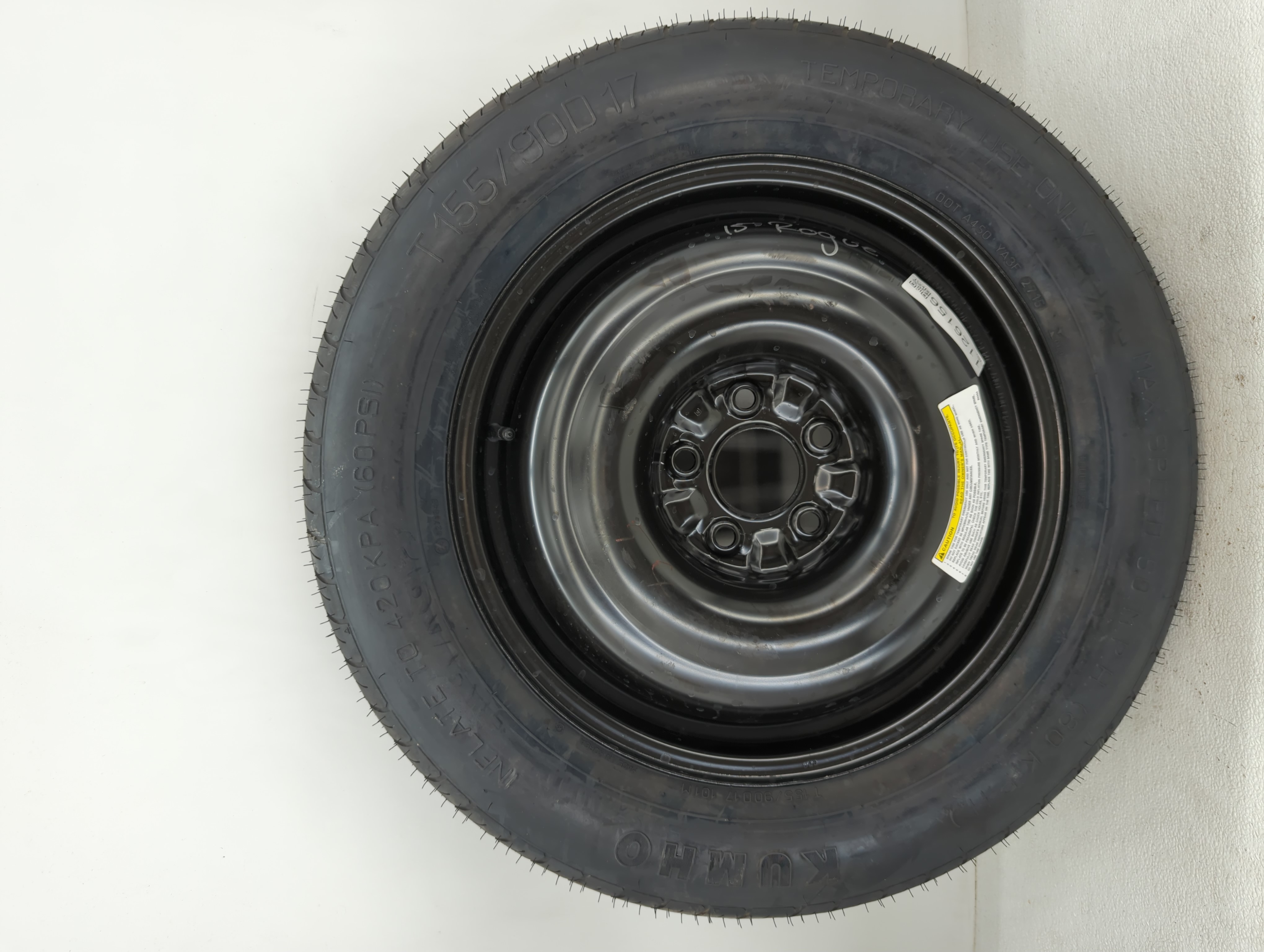 2014-2020 Nissan Rogue Spare Donut Tire Wheel Rim Oem 1126156 - Oemusedautoparts1.com