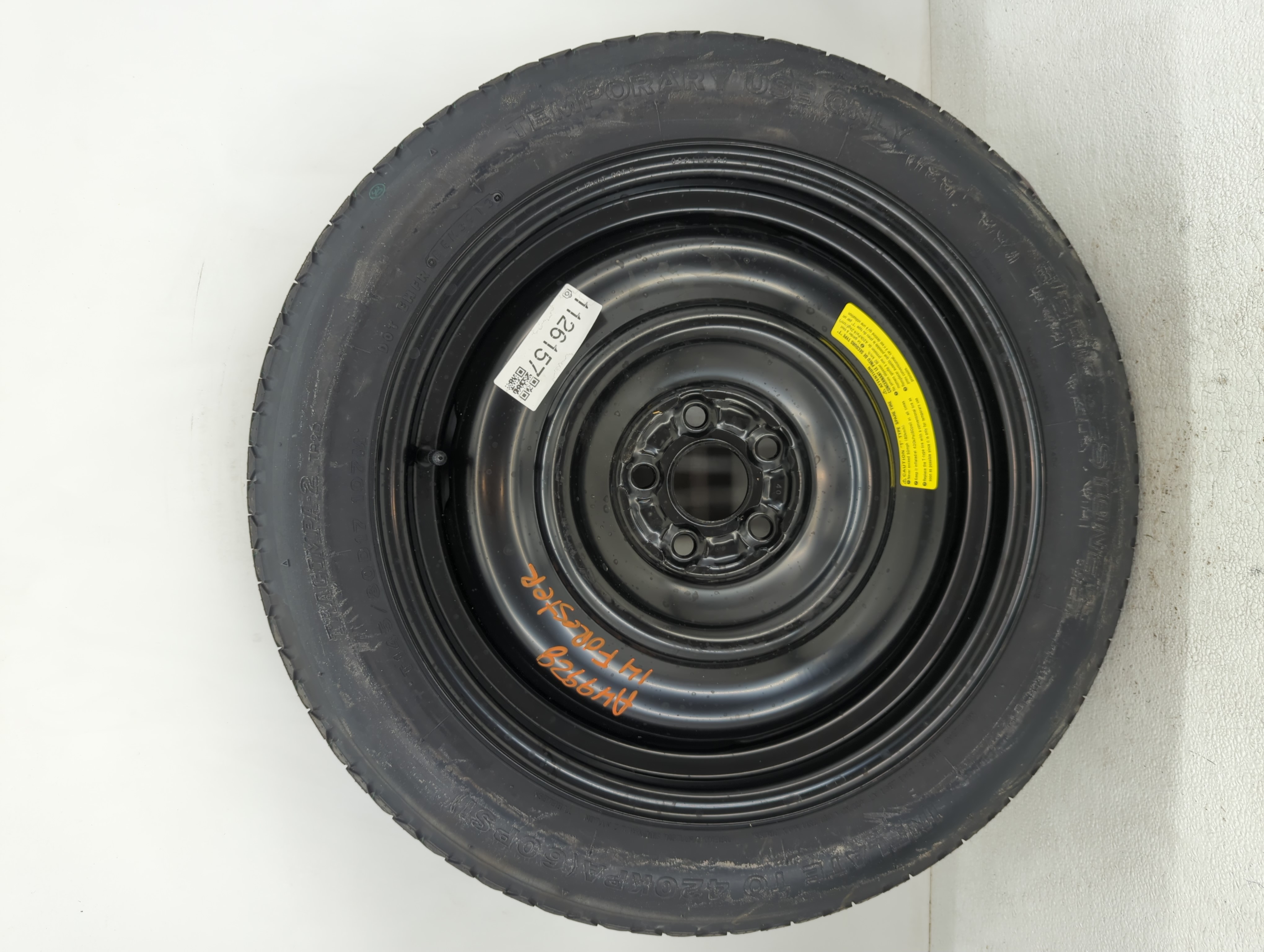 2014-2018 Subaru Forester Spare Donut Tire Wheel Rim Oem 1126157 - Oemusedautoparts1.com