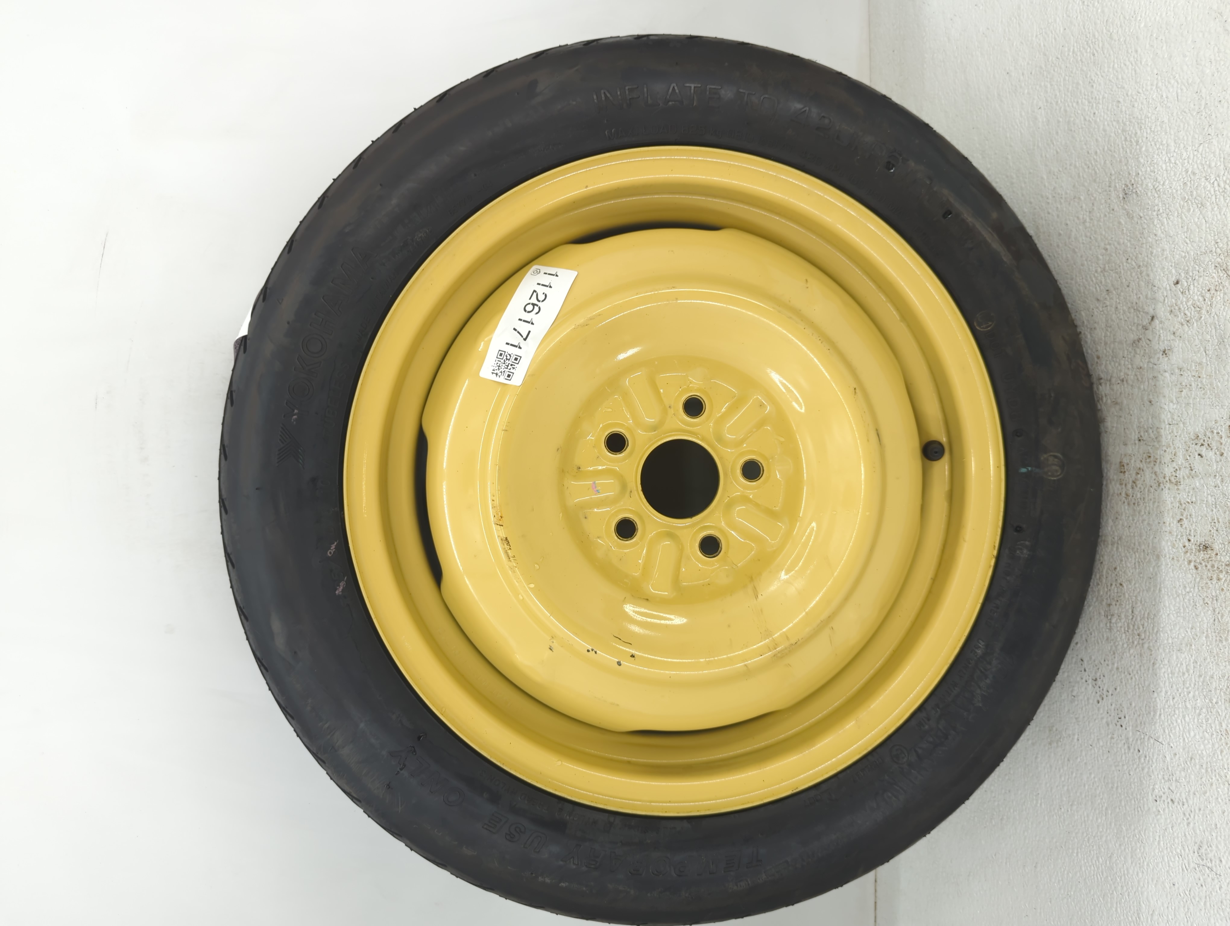 Picture of 2004-2015 Toyota Prius Spare Donut Tire Wheel Rim Oem 1126171