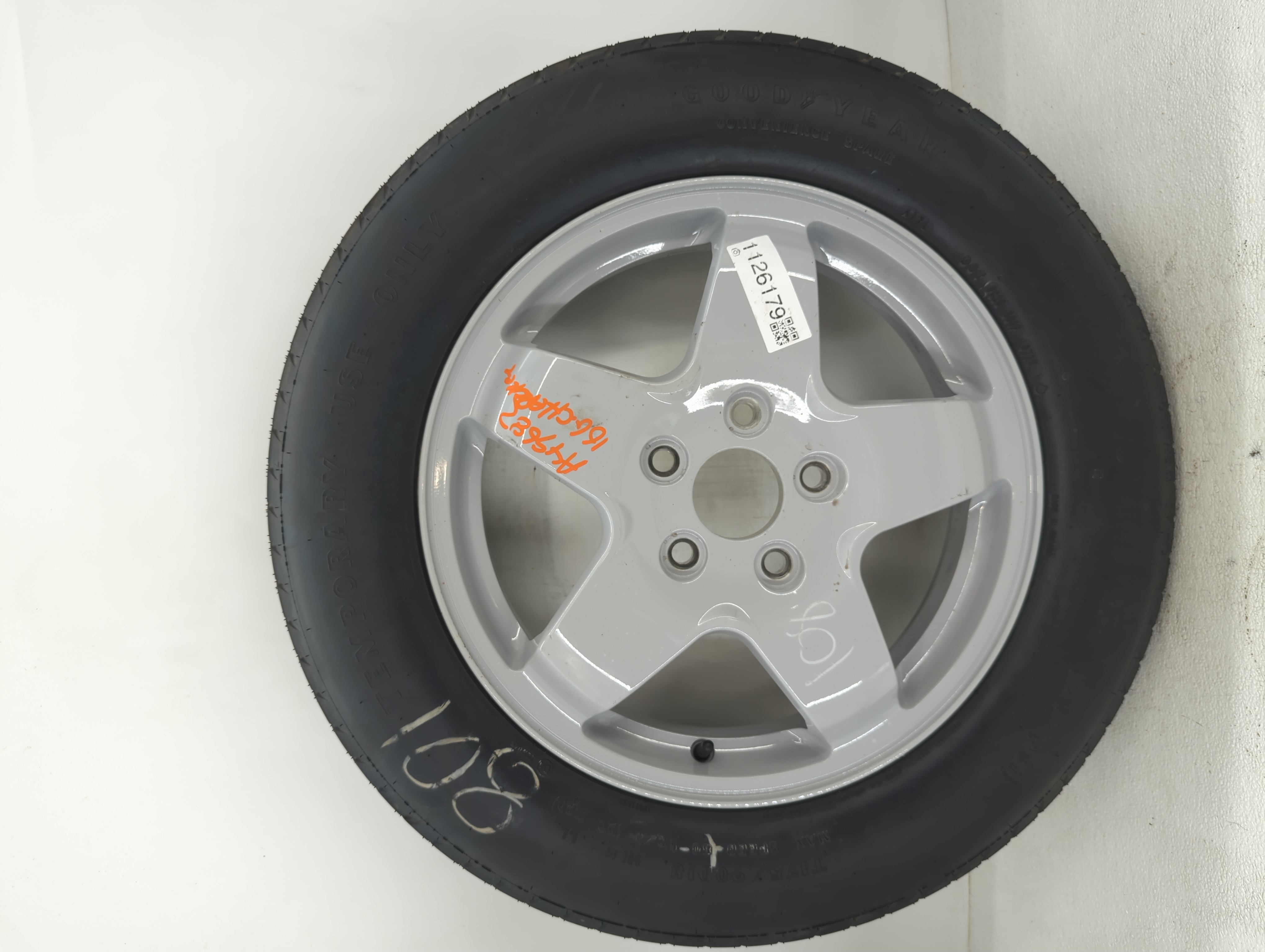 2011-2020 Dodge Durango Spare Donut Tire Wheel Rim Oem 1126179 - Oemusedautoparts1.com