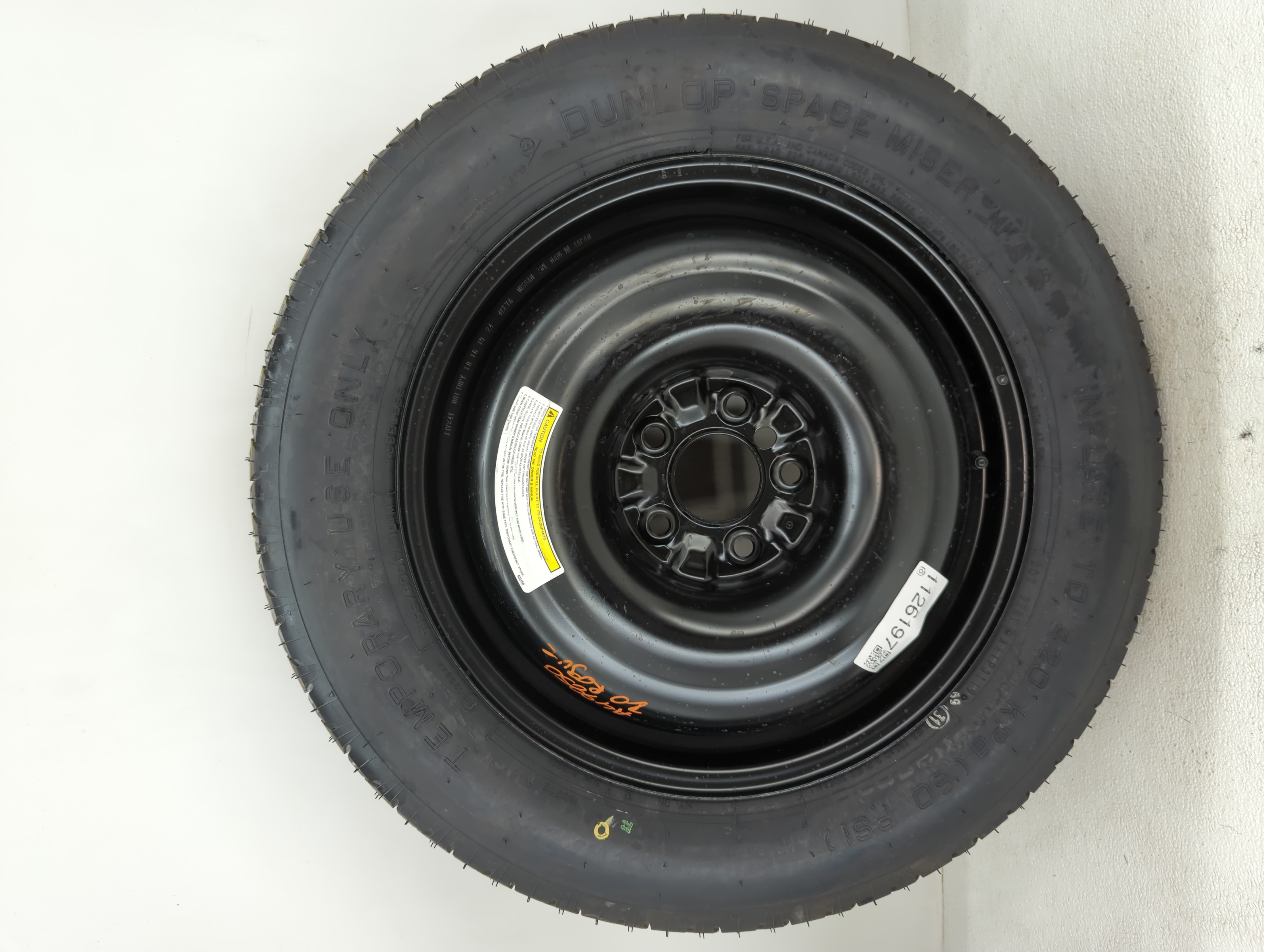 2014-2020 Nissan Rogue Spare Donut Tire Wheel Rim Oem 1126197 - Oemusedautoparts1.com