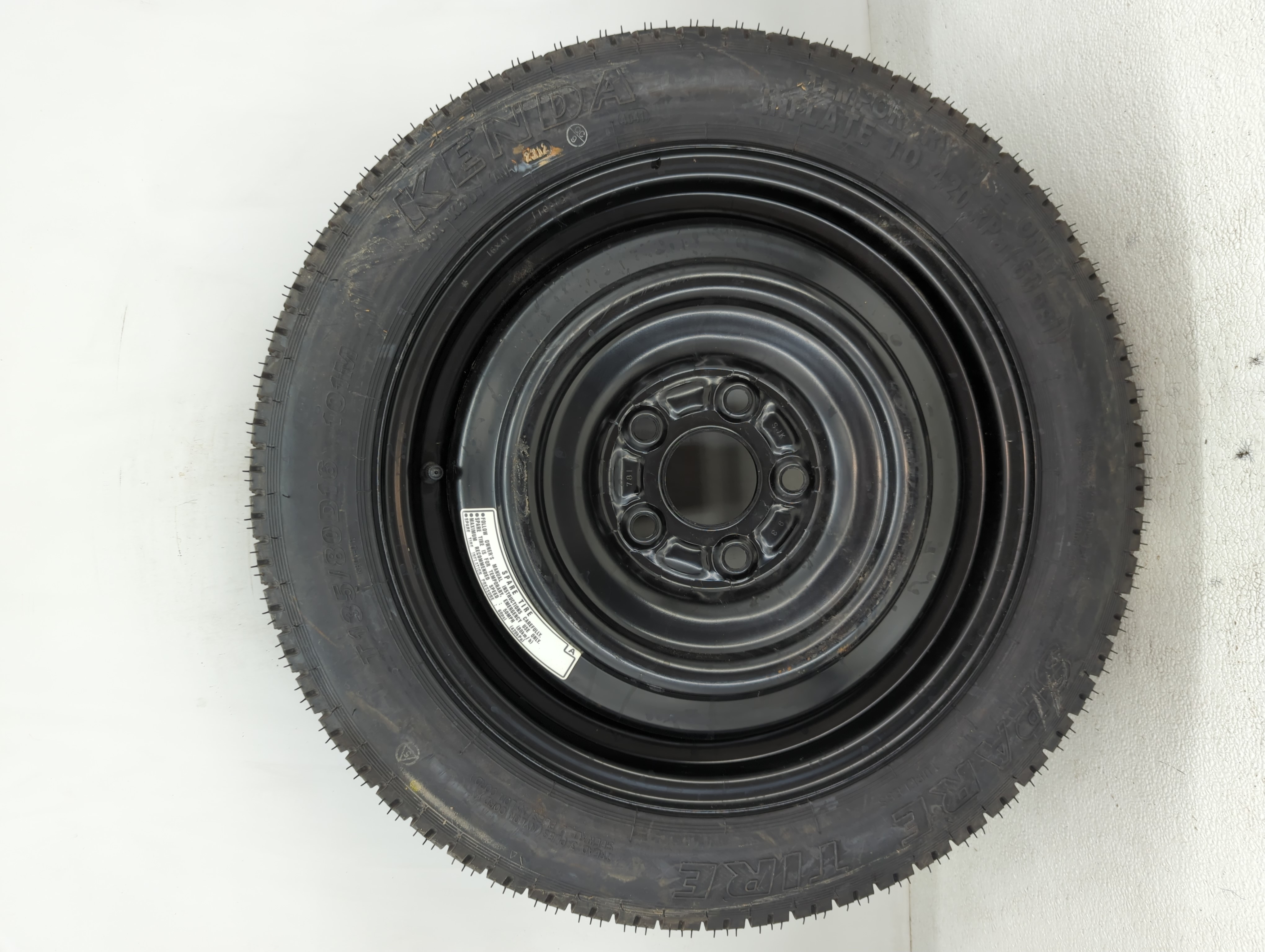 Picture of 2007-2009 Toyota Camry Spare Donut Tire Wheel Rim Oem 1126212
