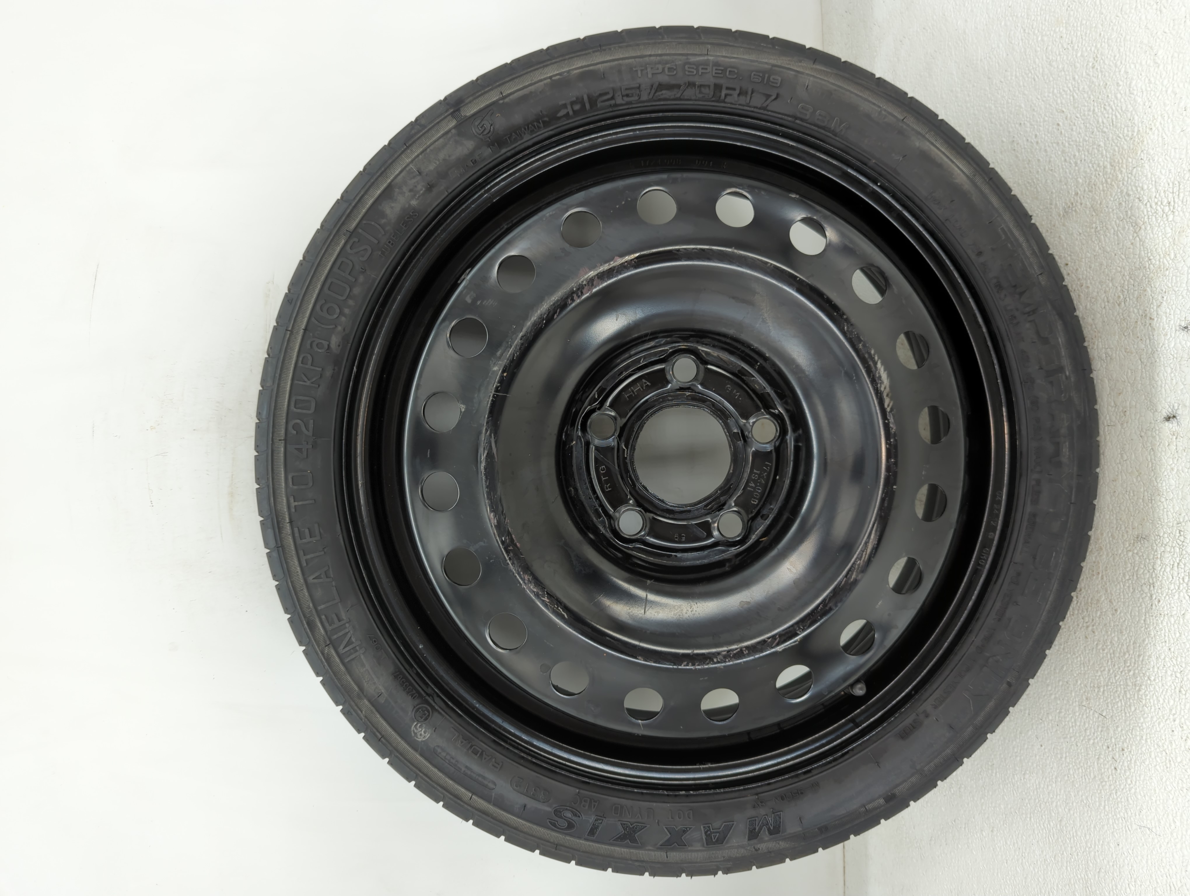 2013-2016 Chevrolet Malibu Spare Donut Tire Wheel Rim Oem 1126215 - Oemusedautoparts1.com