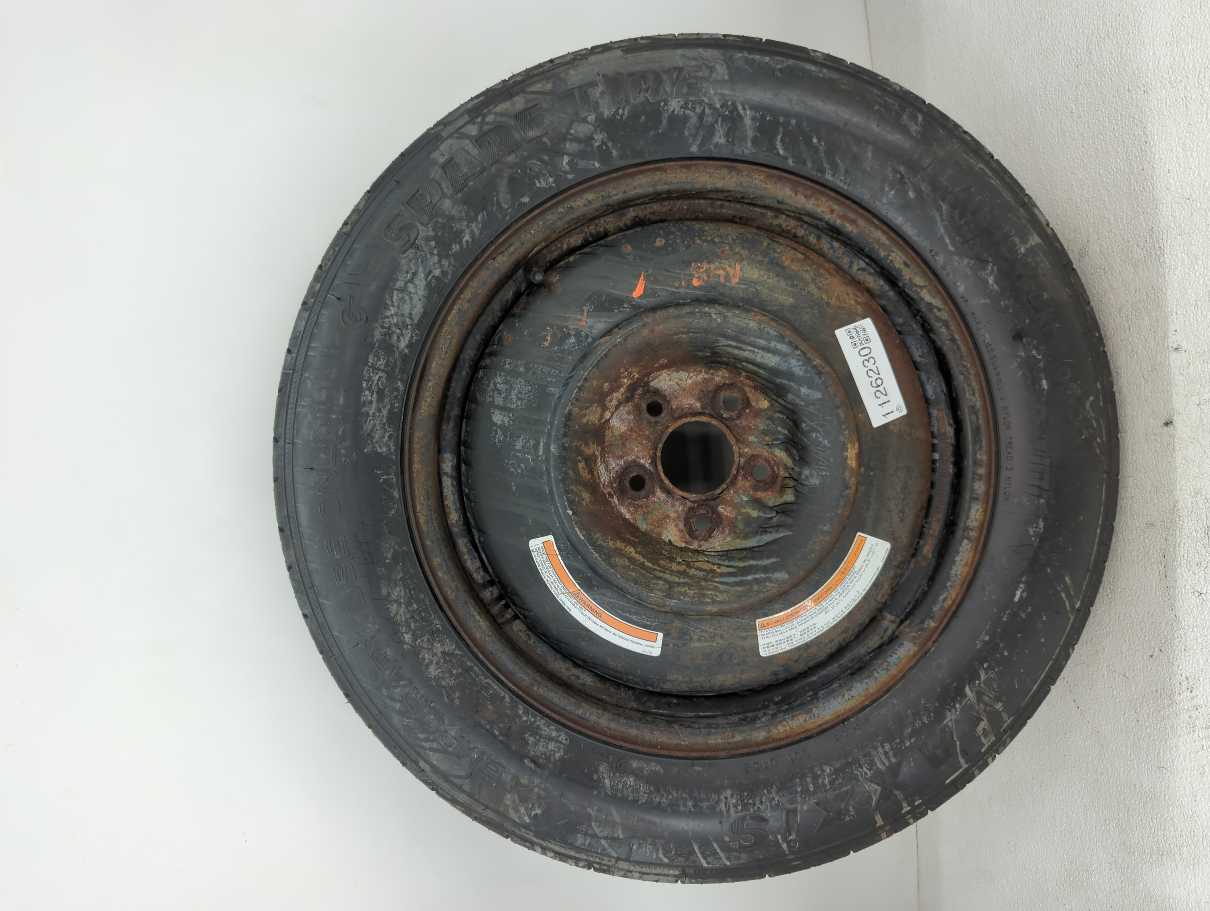 2022-2022 Nissan Pathfinder Spare Donut Tire Wheel Rim Oem 1126230 - Oemusedautoparts1.com
