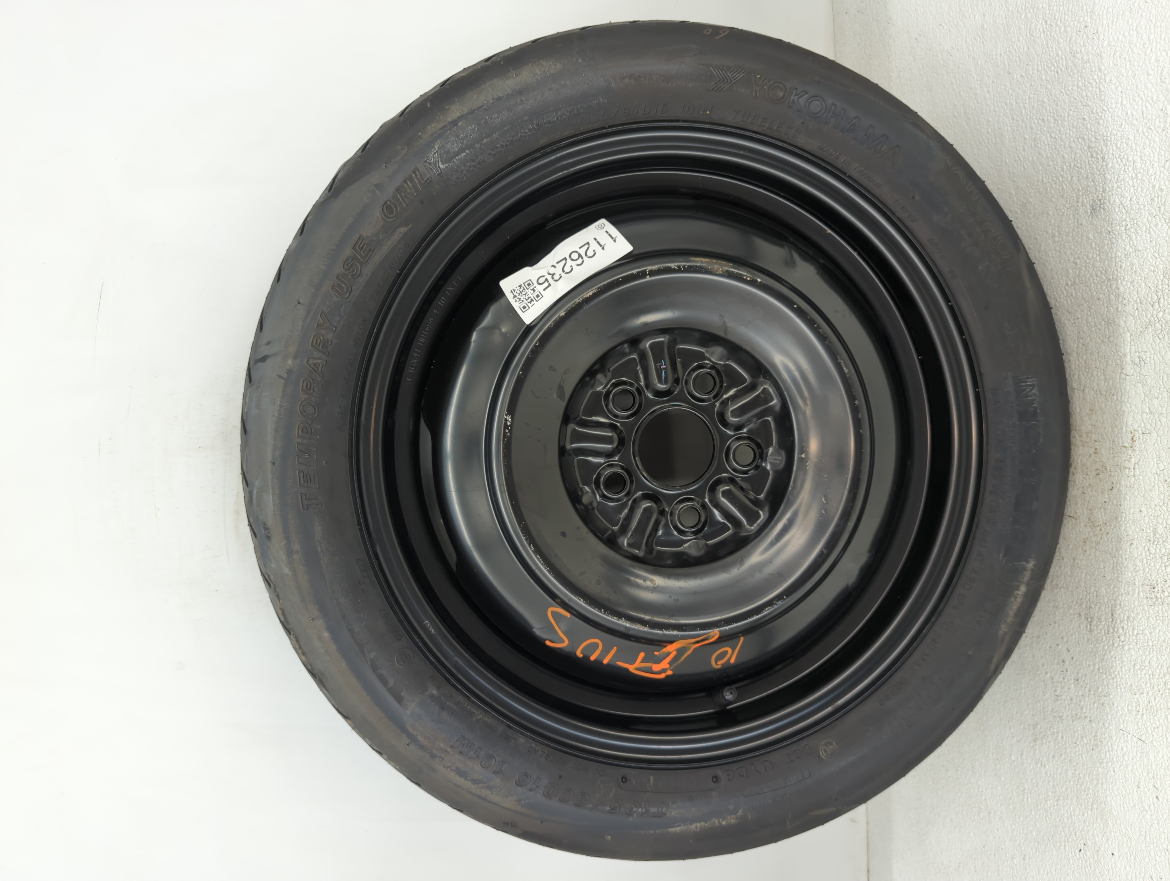 Picture of 2004-2015 Toyota Prius Spare Donut Tire Wheel Rim Oem 1126235