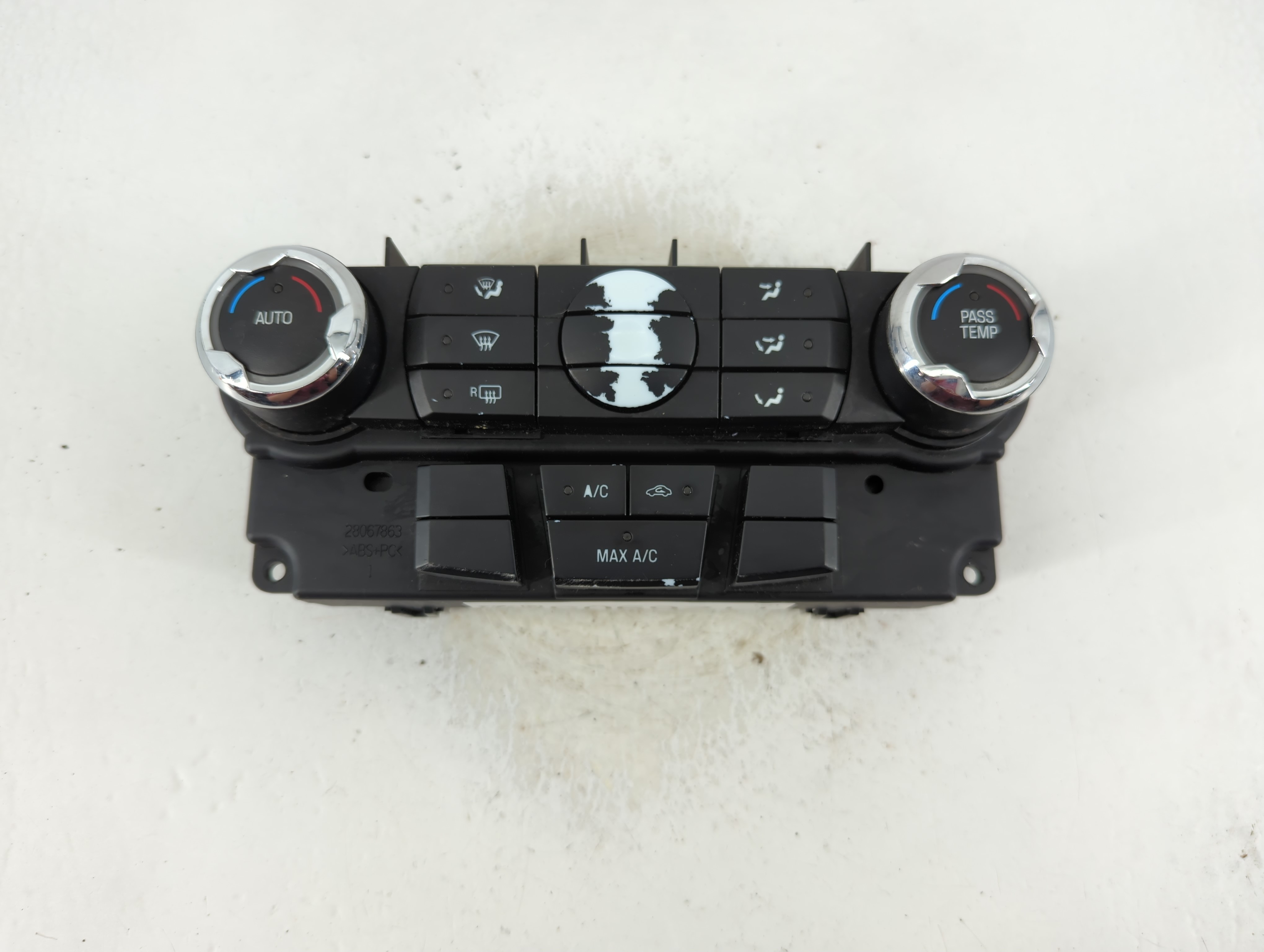 2010-2012 Ford Fusion Ac Heater Climate Control 9e5h-18c612-au 1126905 - Oemusedautoparts1.com