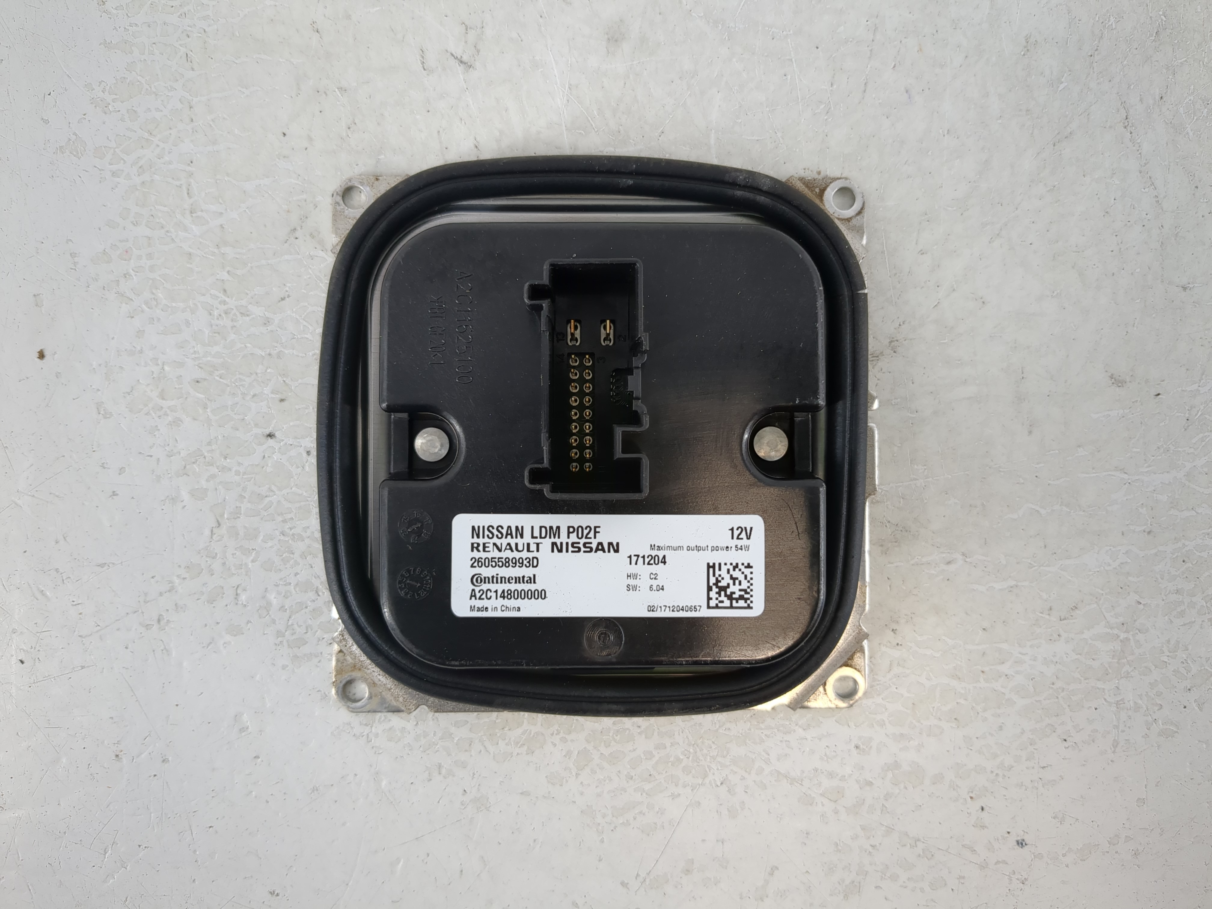Picture of 2018-2019 Nissan Kicks Headlight Ballast Head Light 1126919