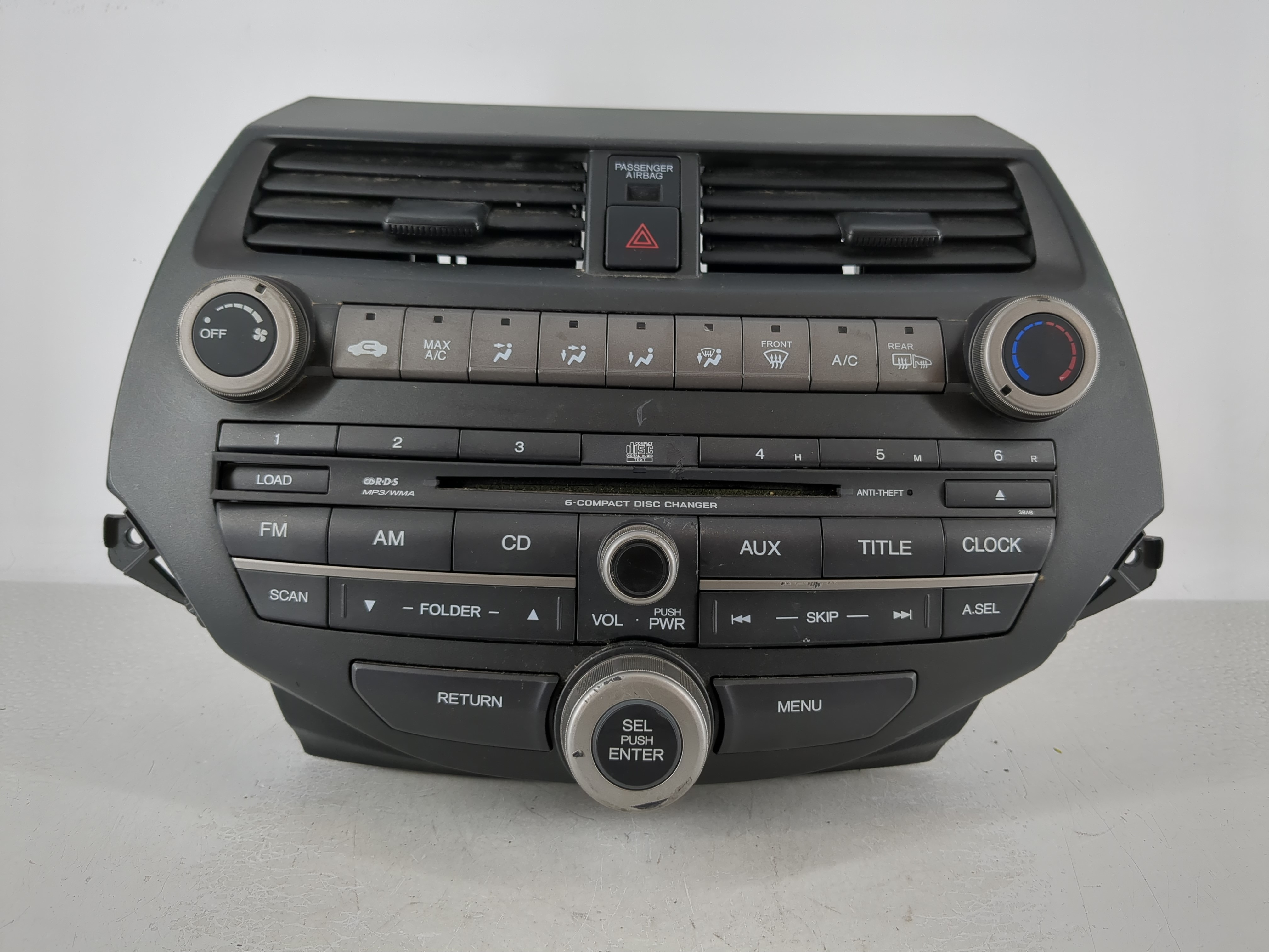 Picture of 2010-2012 Honda Accord Am Fm Cd Player Radio Receiver 1127533