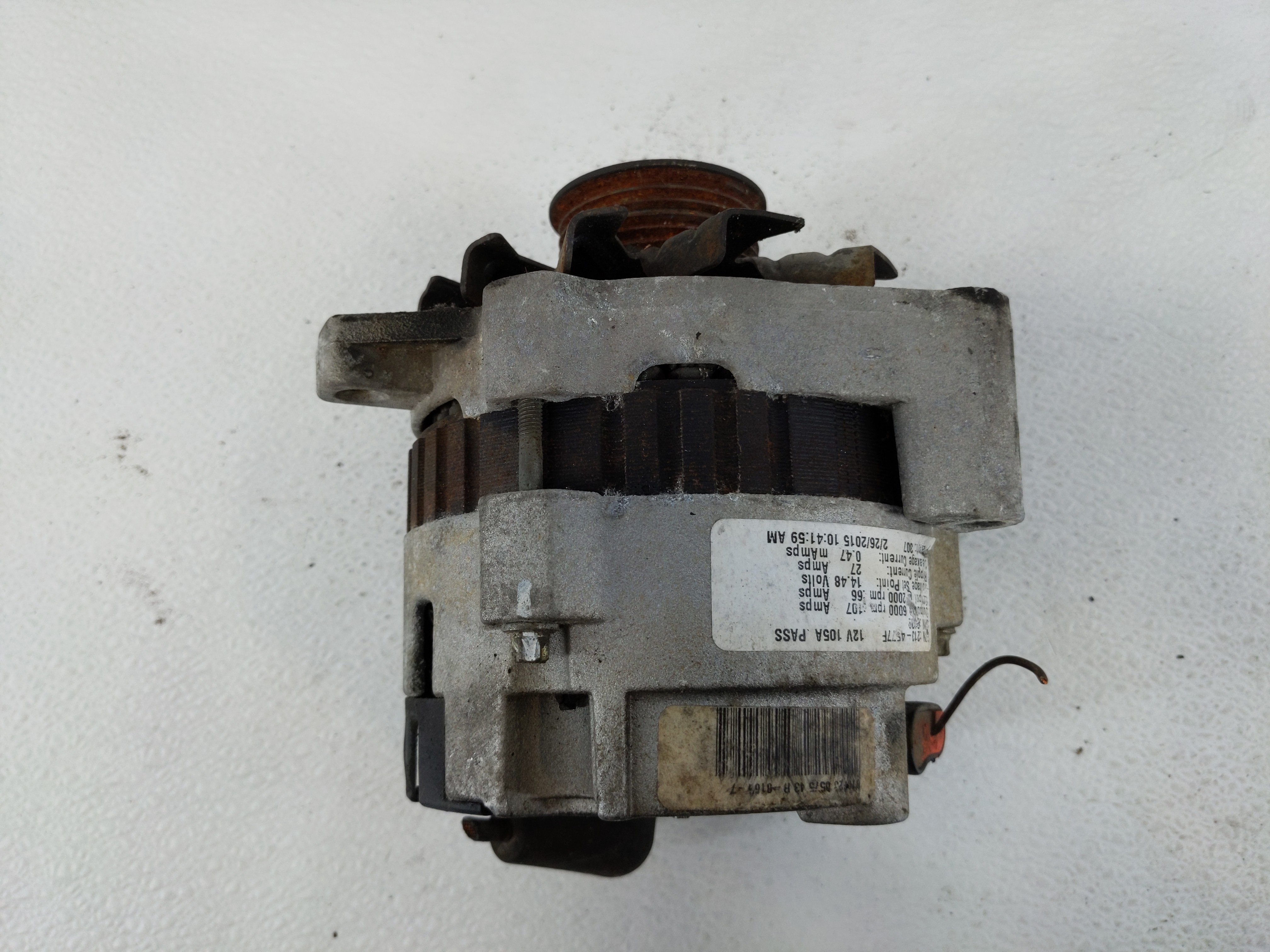1995 Gmc Sierra 2500 Alternator Generator Charging Assembly Engine Oem 1129493 - Oemusedautoparts1.com