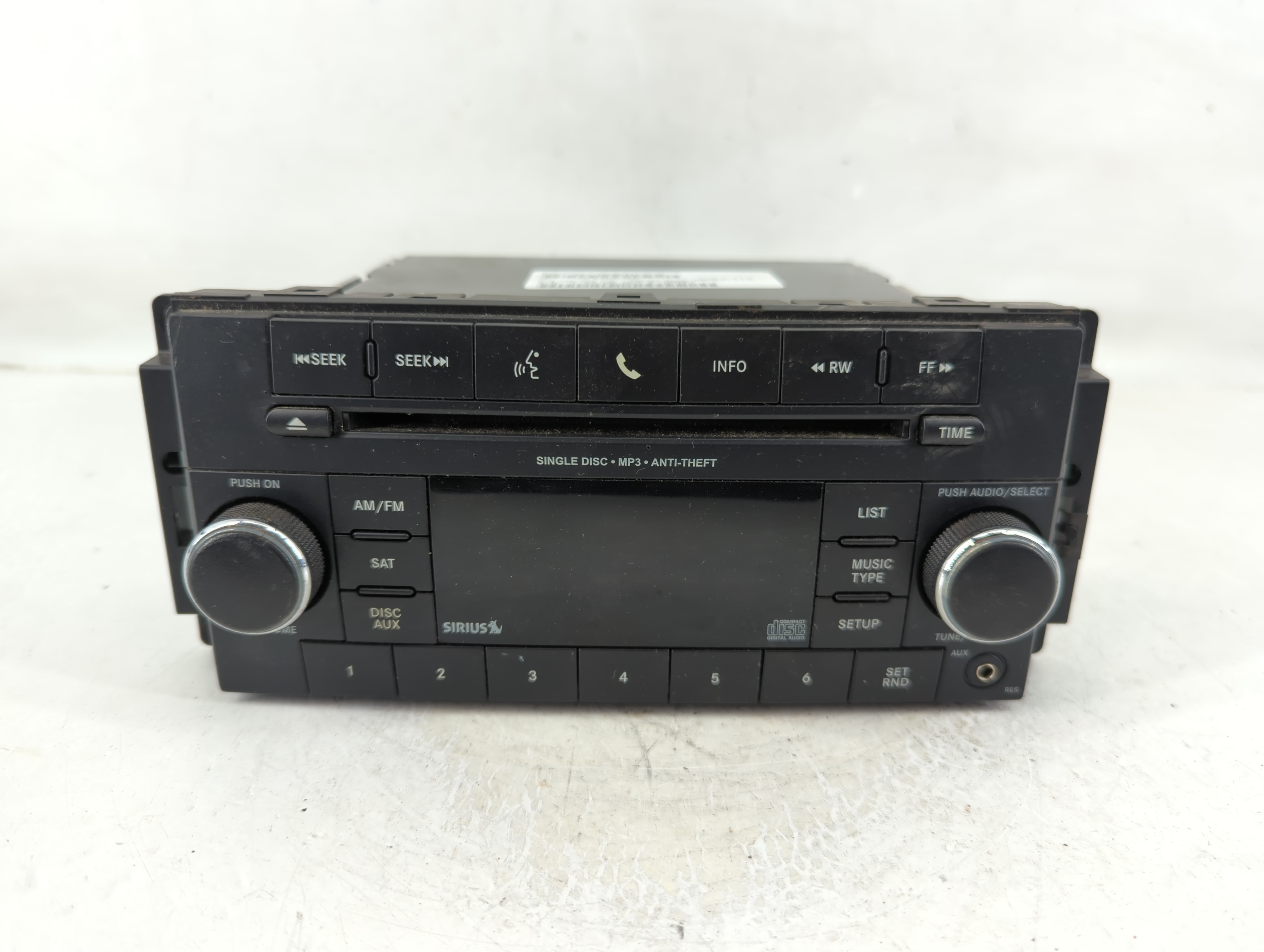 Picture of 2011-2012 Jeep Compass Am Fm Cd Player Radio Receiver 1129513