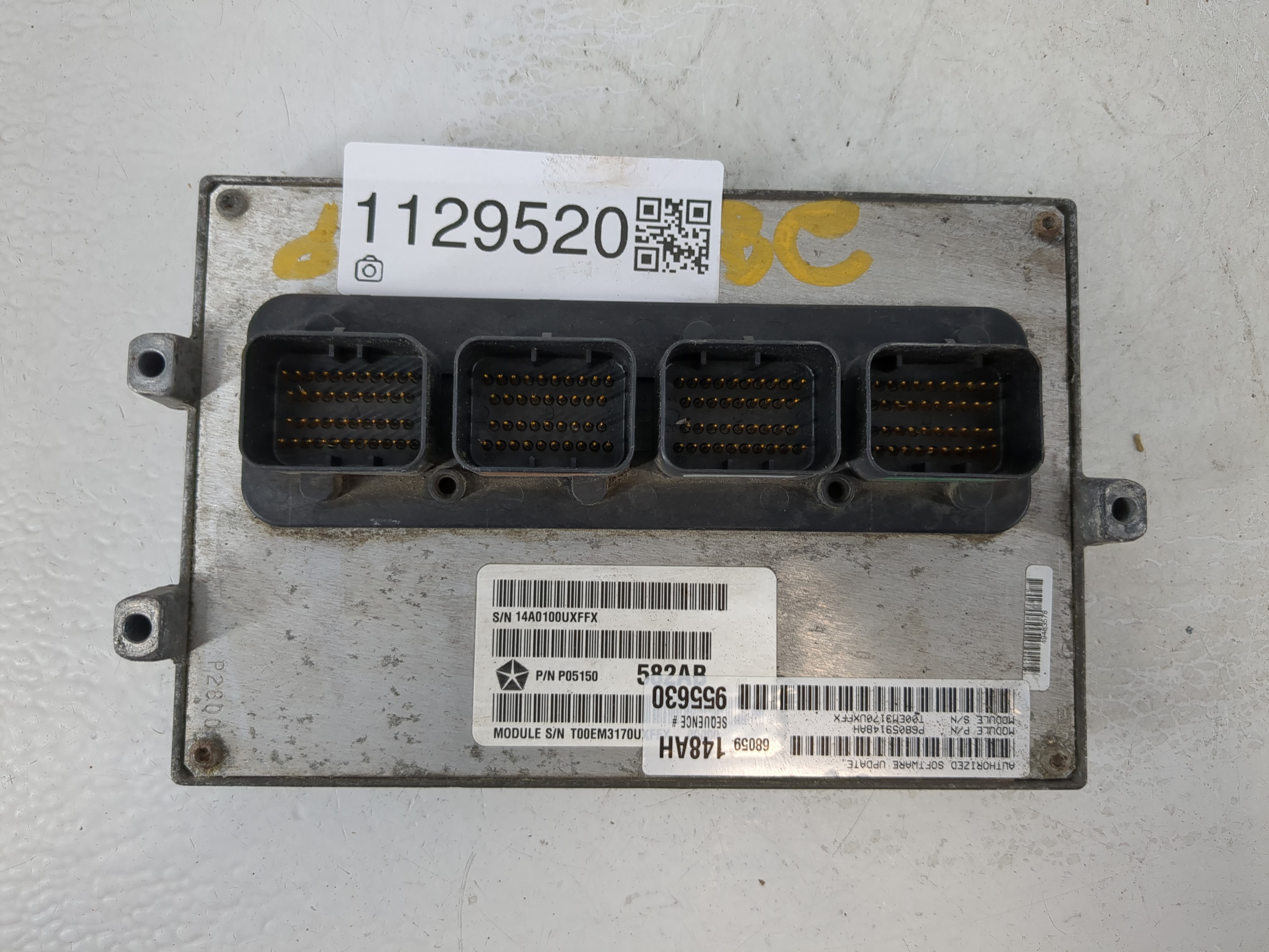 Picture of 2011 Jeep Grand Cherokee Engine Control Computer Ecu Pcm Ecm Pcu Oem 1129520