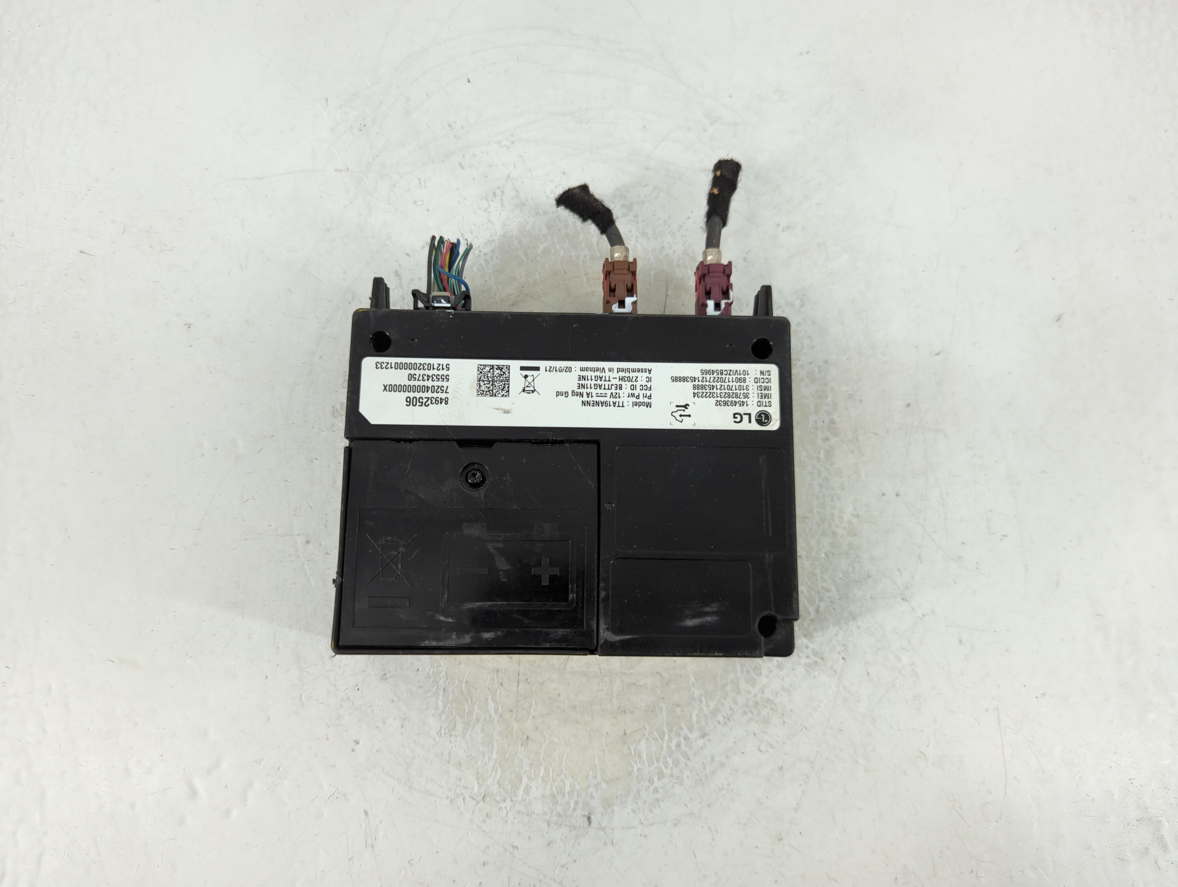 2020-2022 Chevrolet Equinox Telematics Control Module 84932506 1129531 - Oemusedautoparts1.com