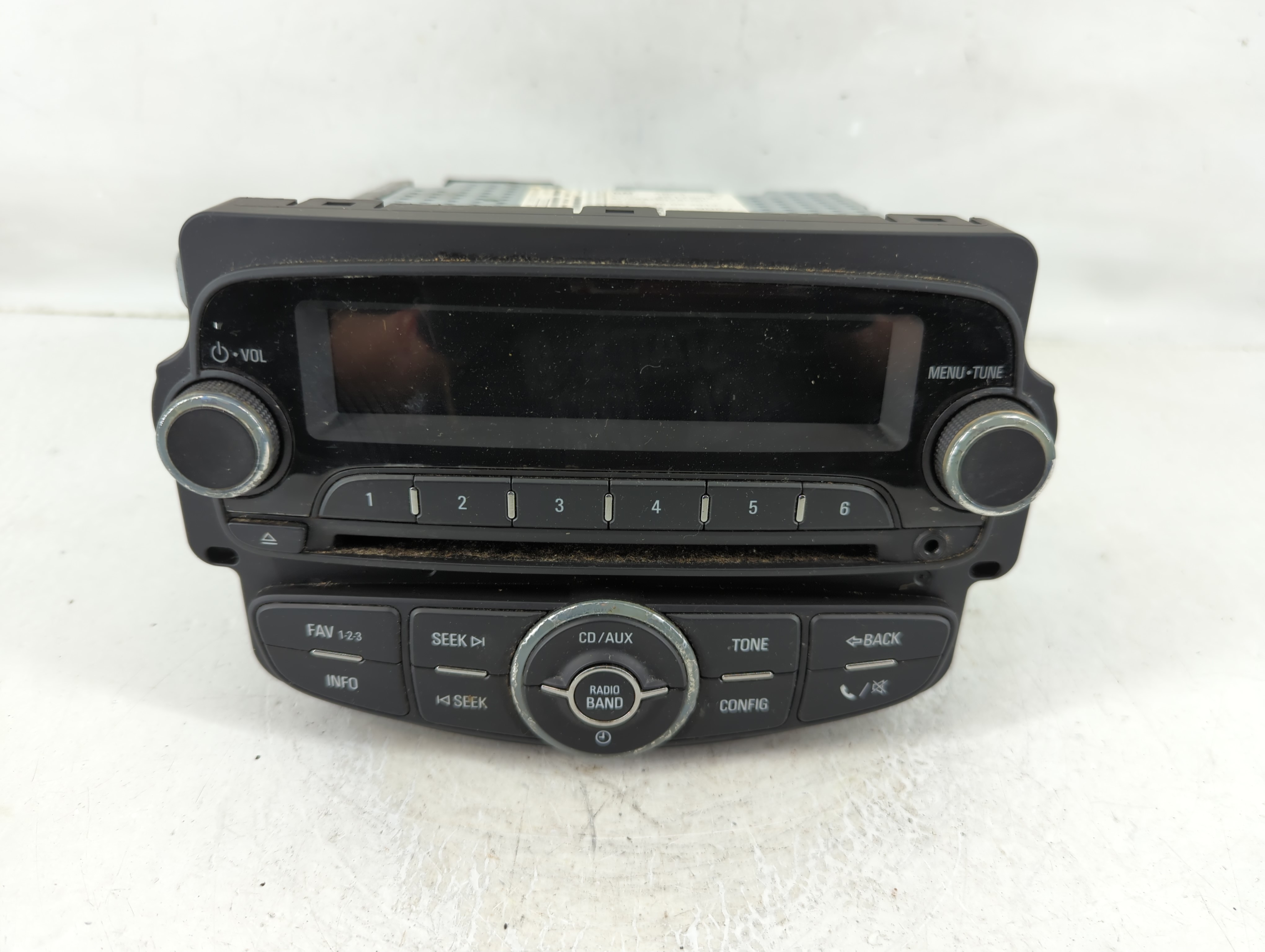 2012-2012 Chevrolet Sonic Am Fm Cd Player Radio Receiver 1129542 - Oemusedautoparts1.com