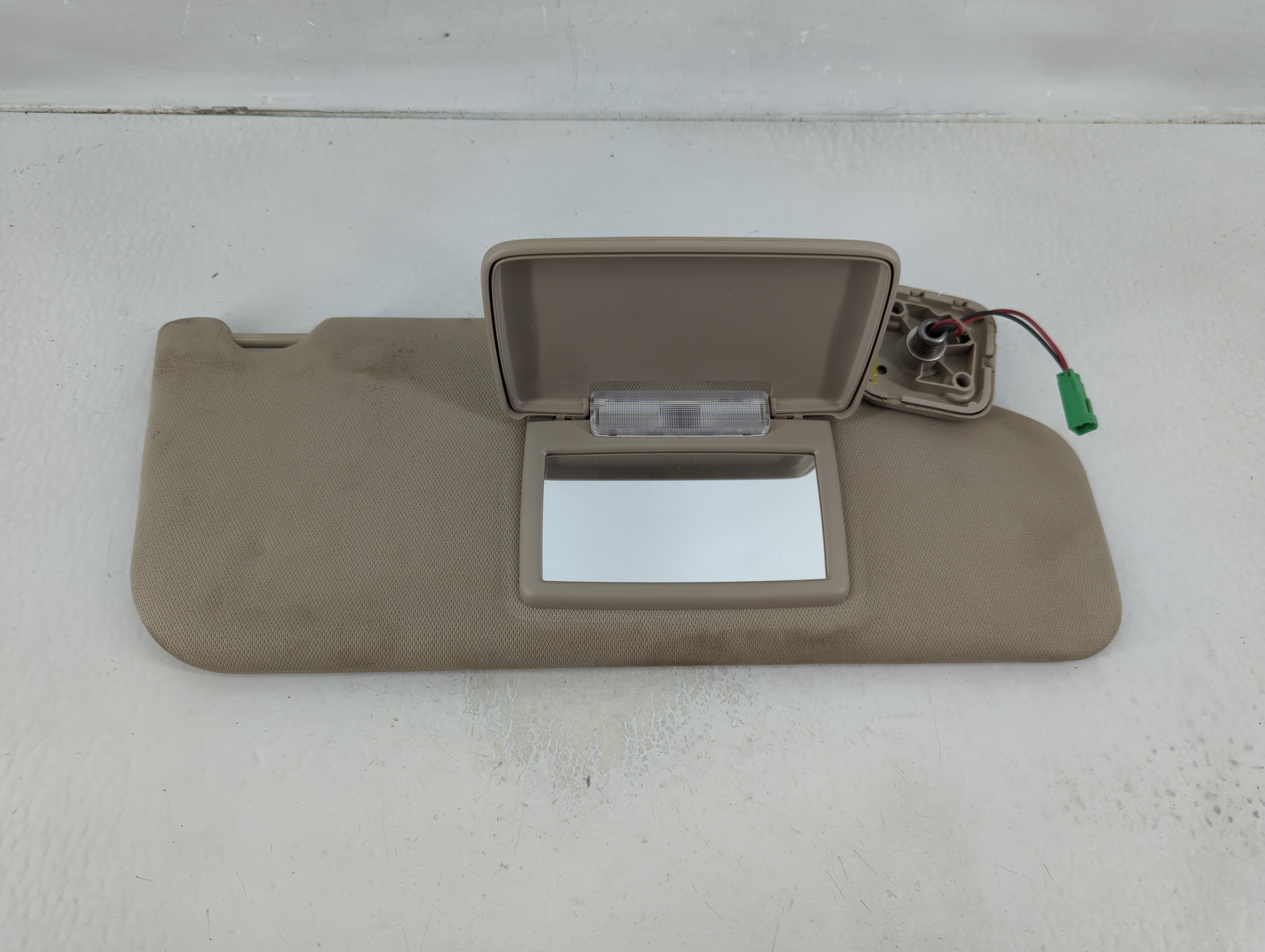 Picture of 2011-2014 Ford Edge Passenger Sun Visor Mirror Right Sunvisor Light Tan 1129800