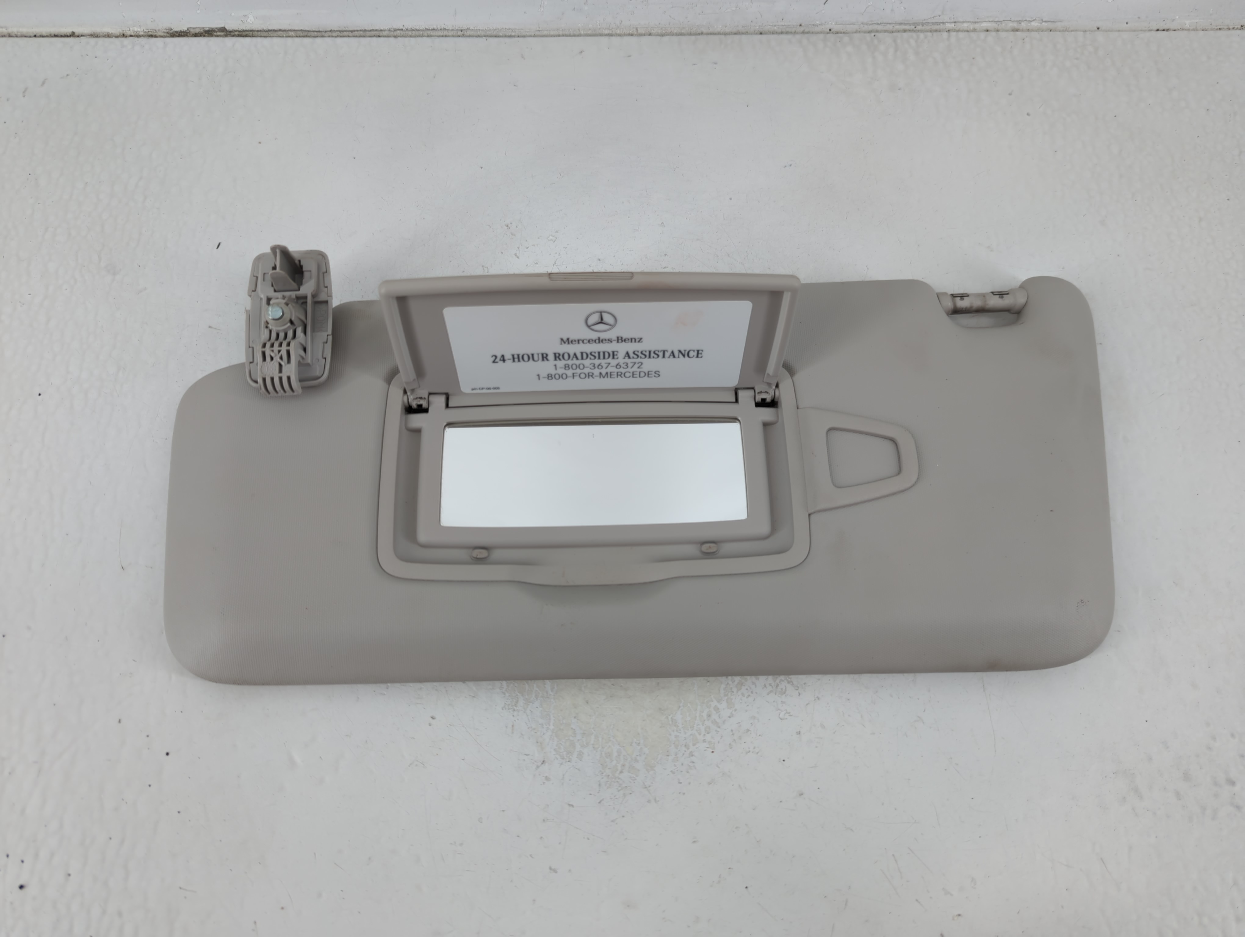Picture of 2015-2017 Mercedes-benz C300 Driver Sun Visor Mirror Left Sunvisor Cream 1129851
