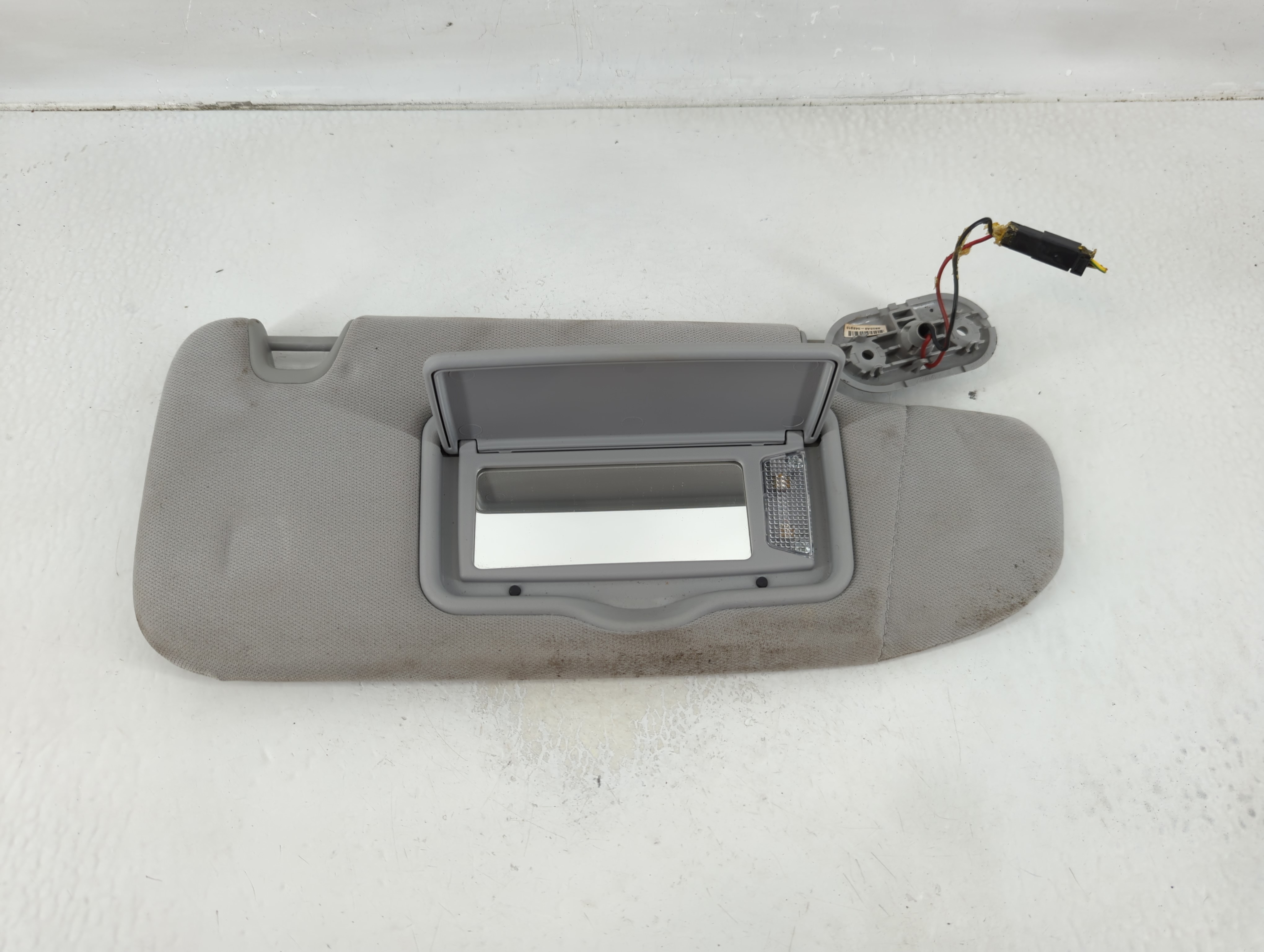 2010-2012 Lincoln Mkz Passenger Sun Visor Mirror Right Sunvisor Grey 1129920 - Oemusedautoparts1.com