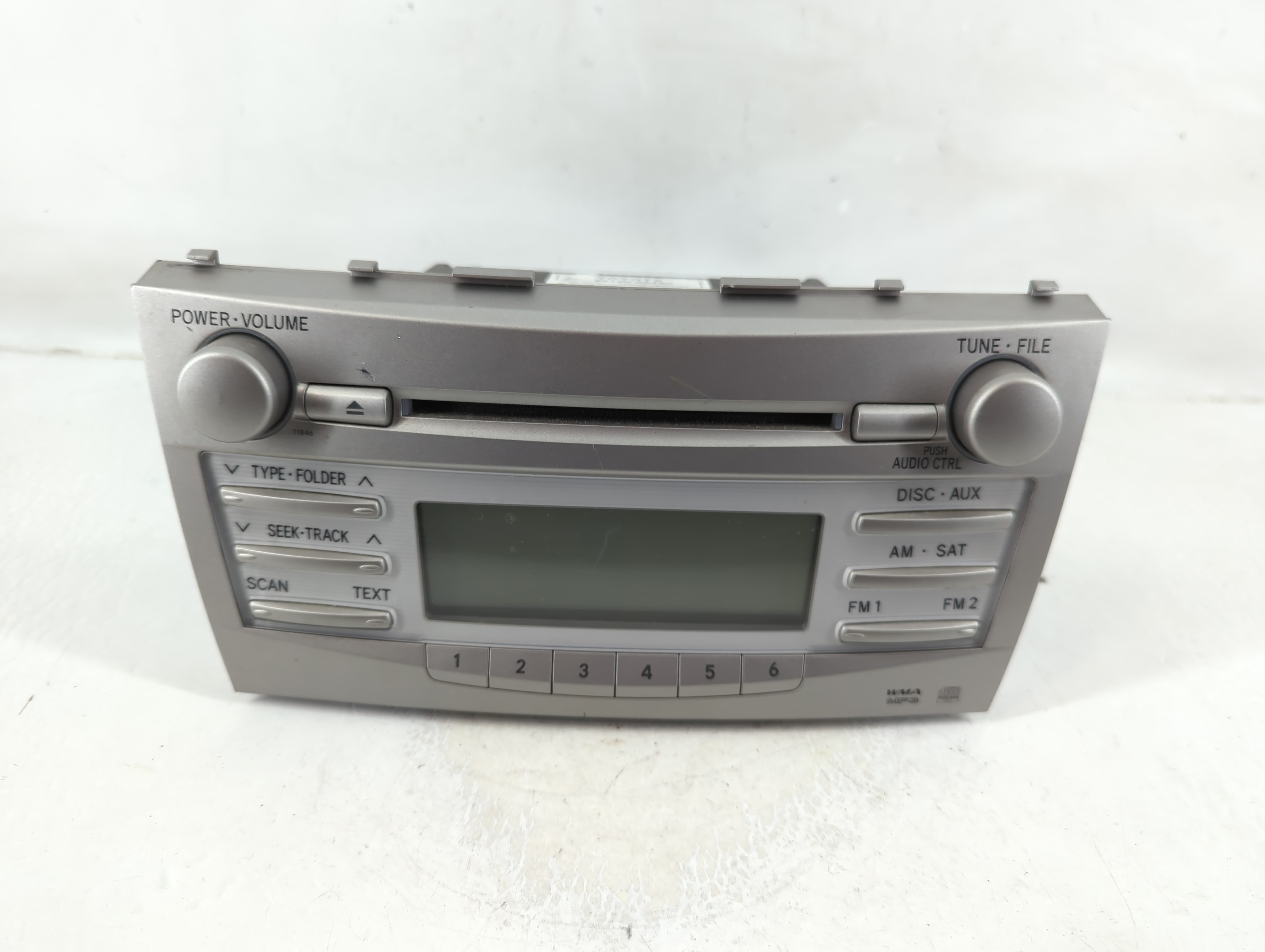 2010-2011 Toyota Camry Am Fm Cd Player Radio Receiver 1130181 - Oemusedautoparts1.com