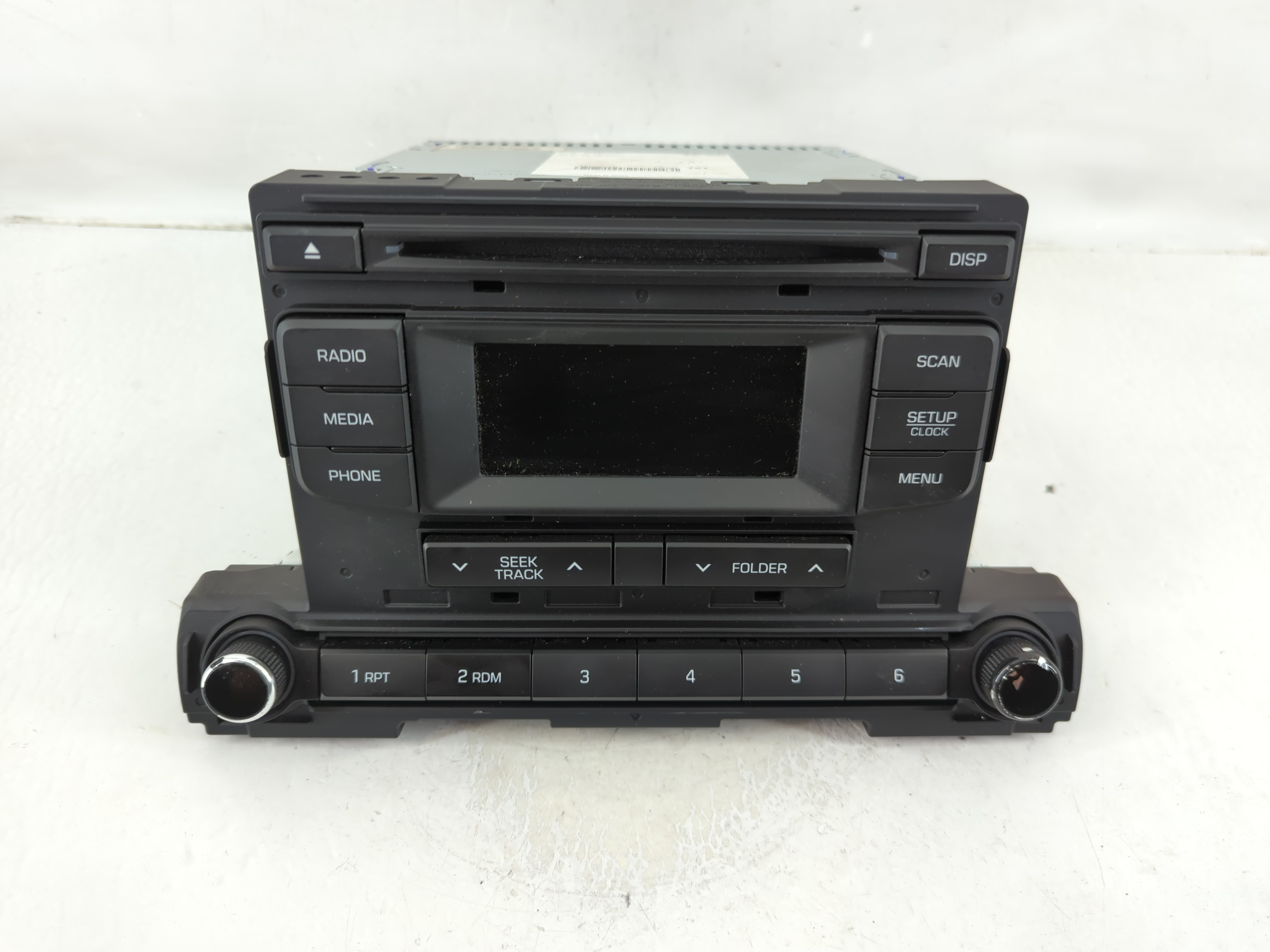 2017-2018 Hyundai Elantra Am Fm Cd Player Radio Receiver 1130533 - Oemusedautoparts1.com