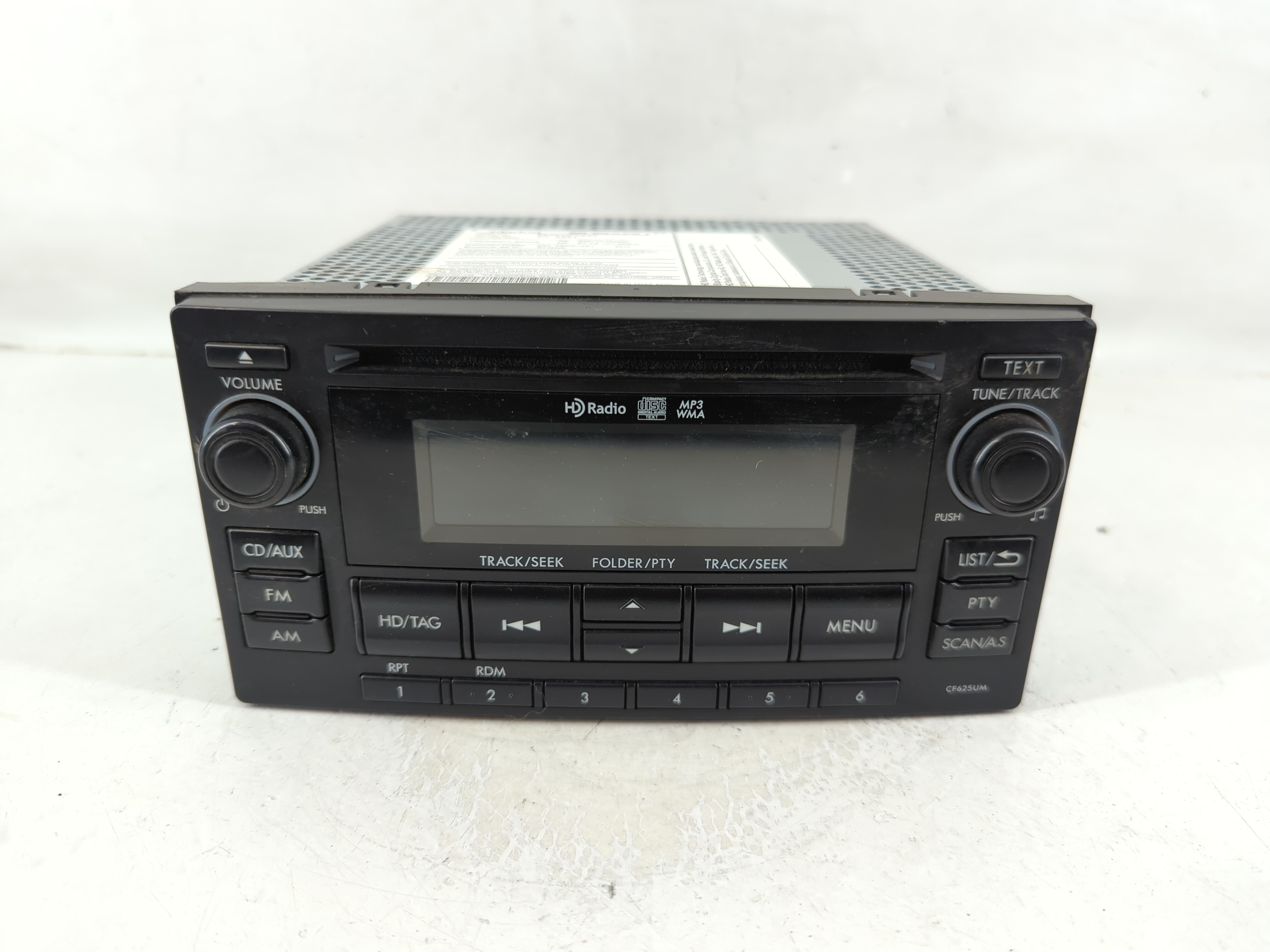 2014 Subaru Forester Am Fm Cd Player Radio Receiver 1130723 - Oemusedautoparts1.com
