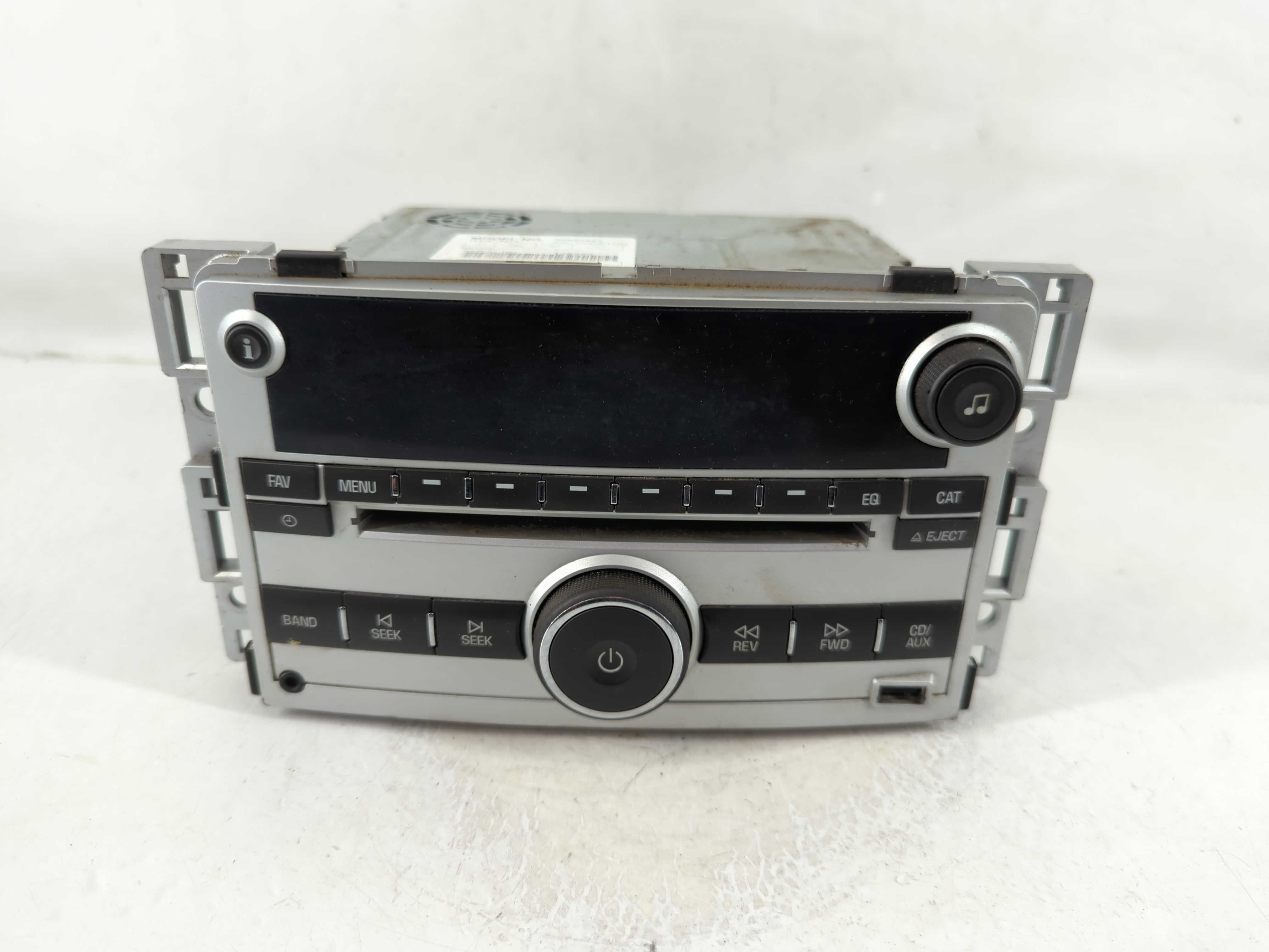 Picture of 2009-2012 Chevrolet Malibu Am Fm Cd Player Radio Receiver 1130915