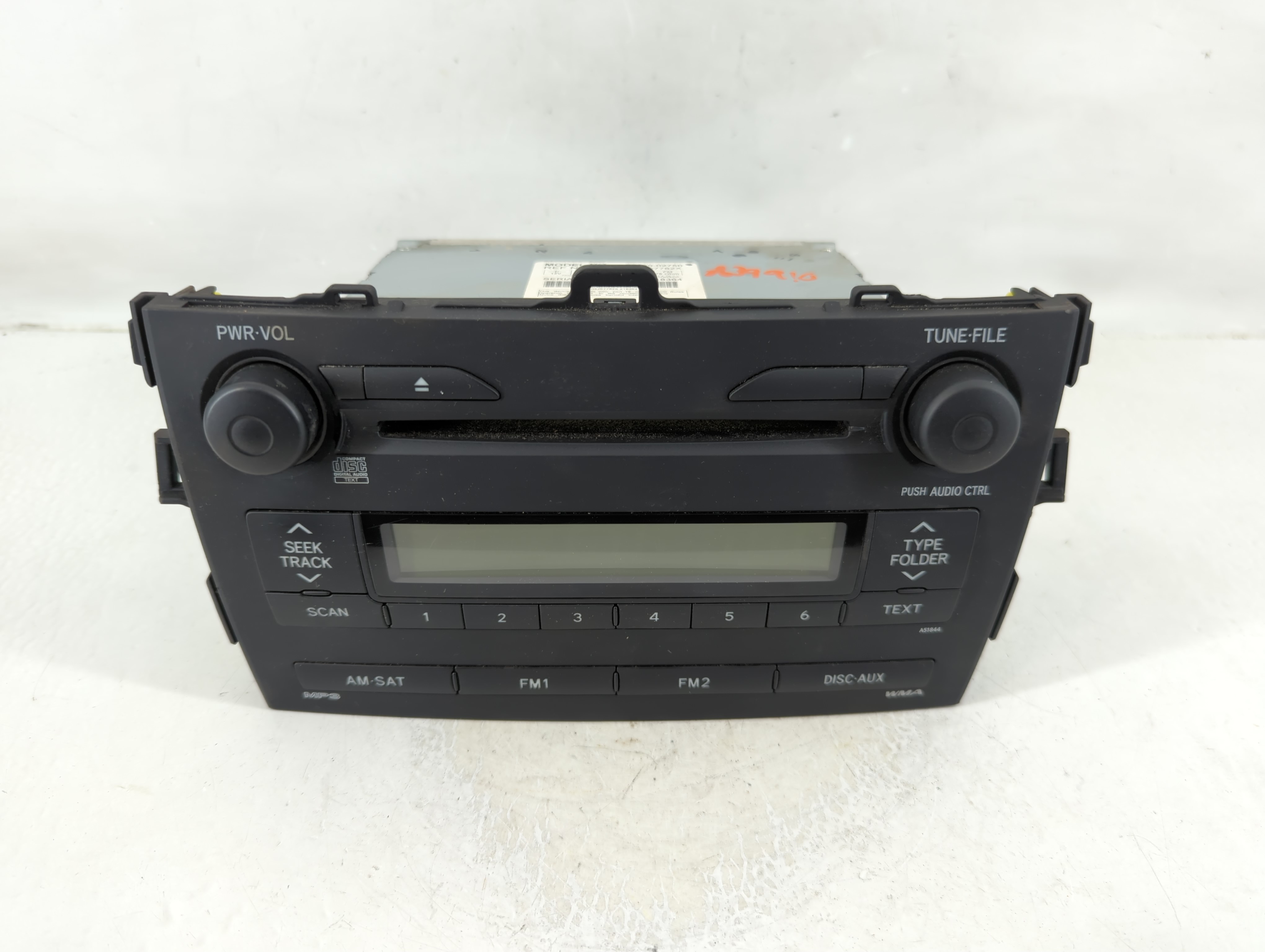 Picture of 2009-2010 Toyota Corolla Am Fm Cd Player Radio Receiver 1130916