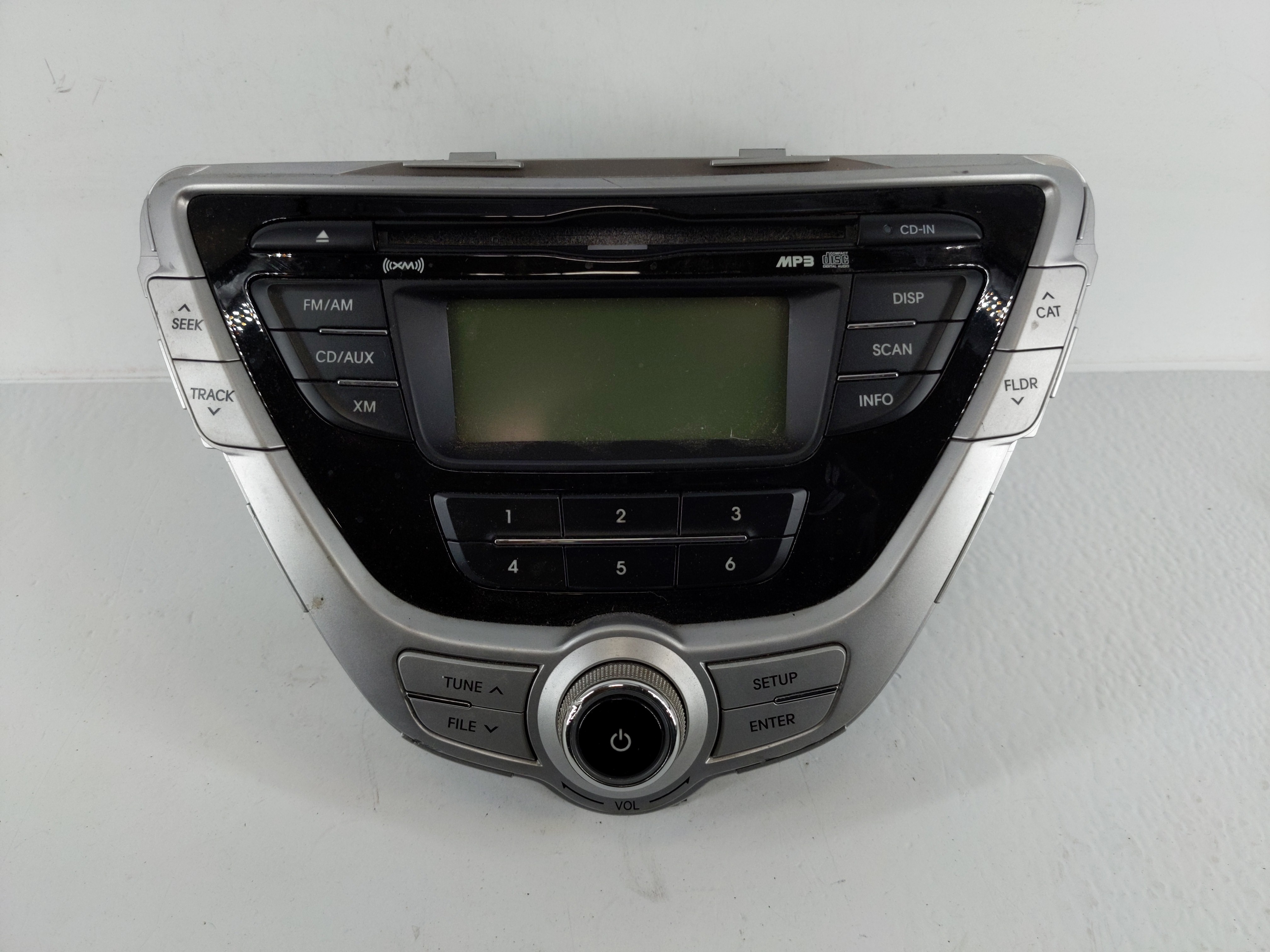 2011-2013 Hyundai Elantra Am Fm Cd Player Radio Receiver 1131333 - Oemusedautoparts1.com