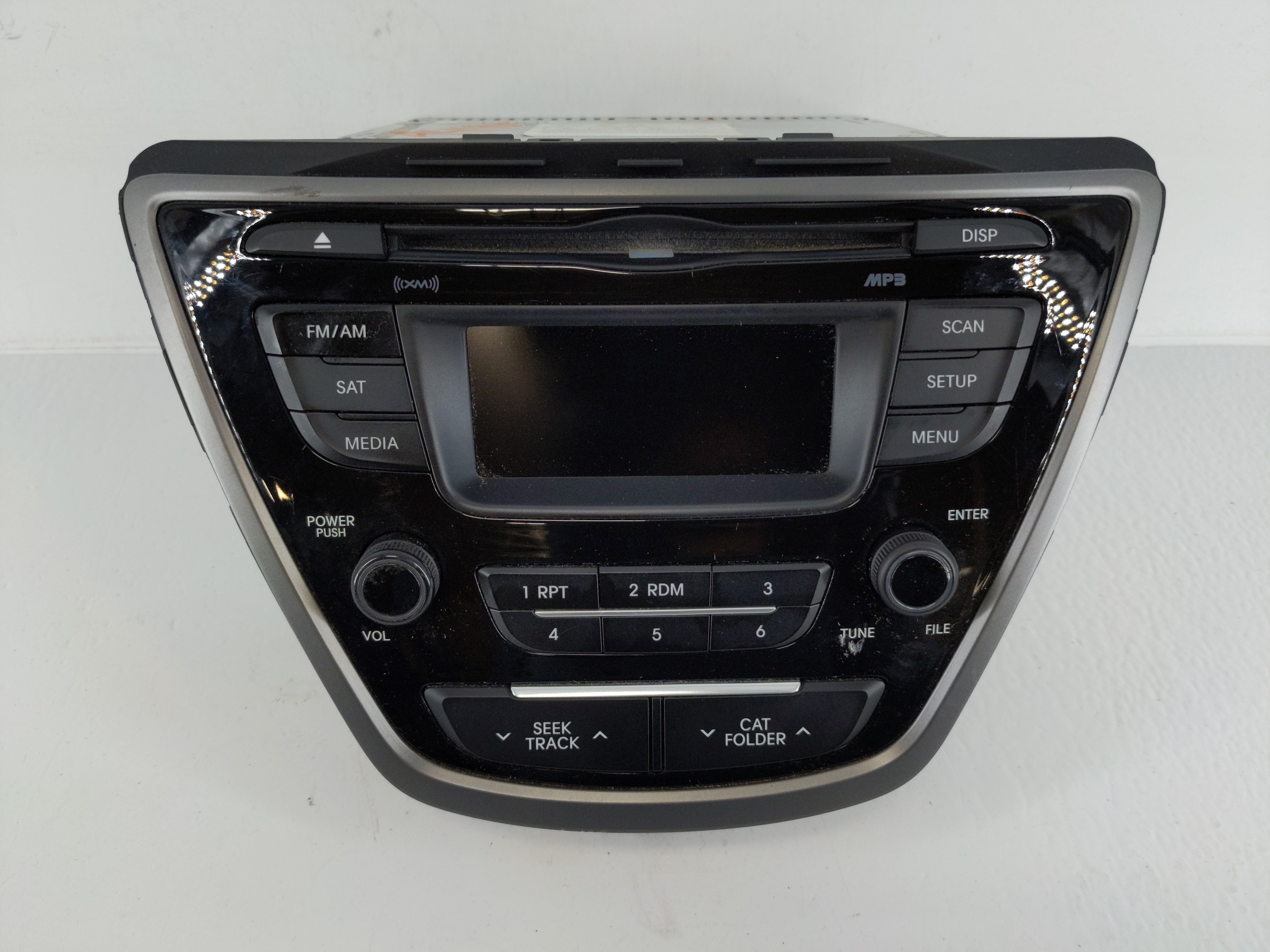 2014-2016 Hyundai Elantra Am Fm Cd Player Radio Receiver 1131419 - Oemusedautoparts1.com