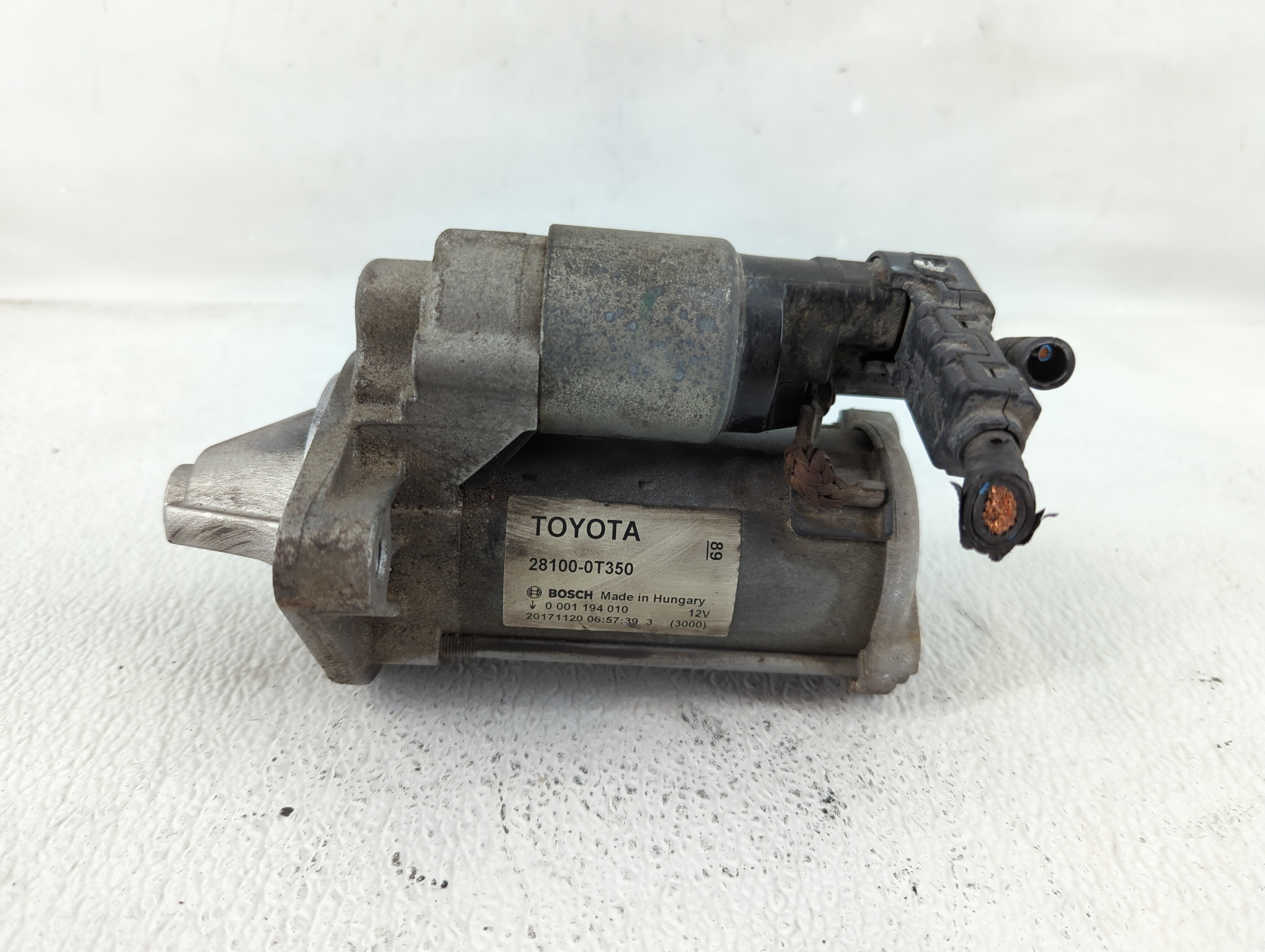 Picture of 2018-2022 Toyota C-hr Car Starter Motor Solenoid Oem 1131717