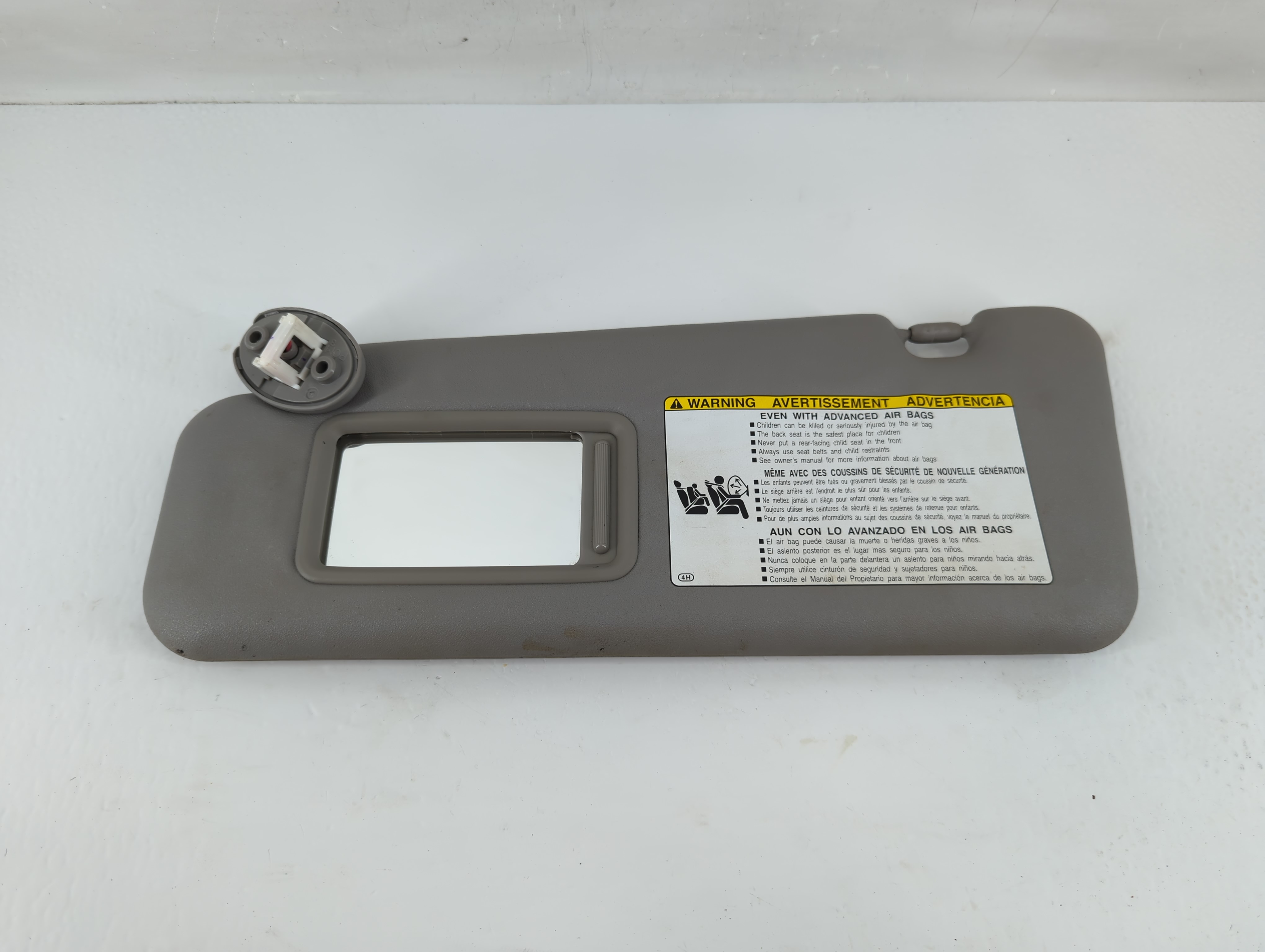 Picture of 2008-2010 Toyota Highlander Driver Sun Visor Mirror Left Sunvisor 1135395